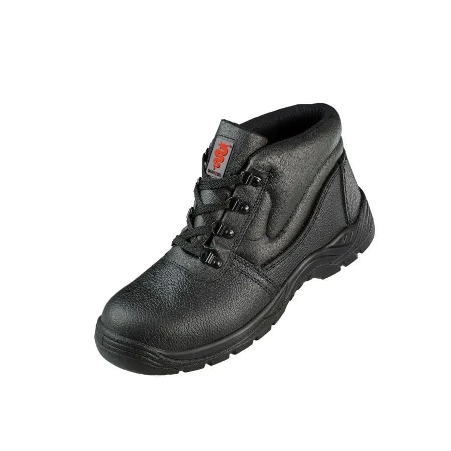 Warrior S1P Chukka Work Boots - Black