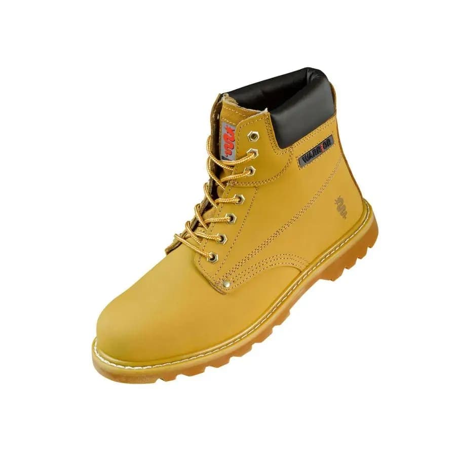 Warrior Welted Work Boots - Honey