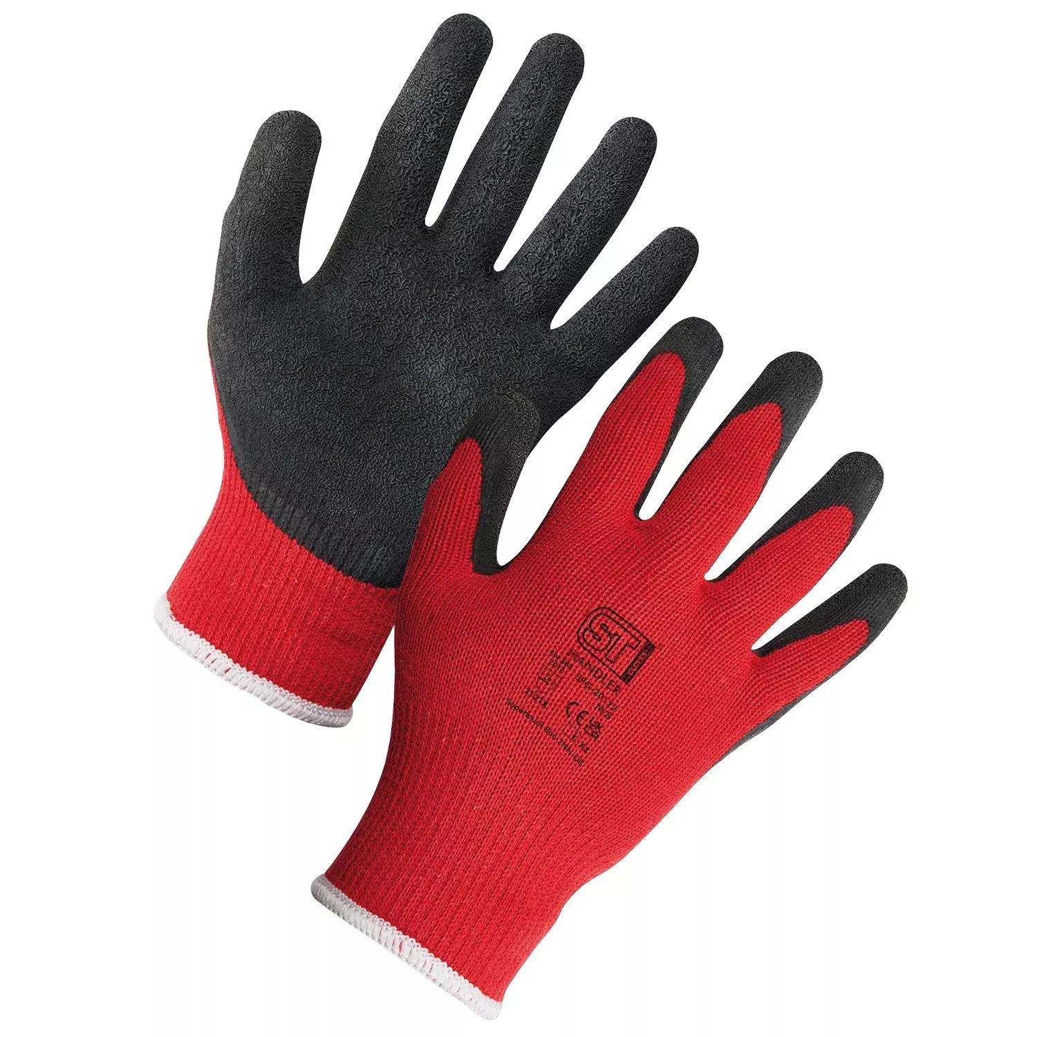 Supertouch Supertouch Handler Work Gloves - Red - 12 Pairs in Red