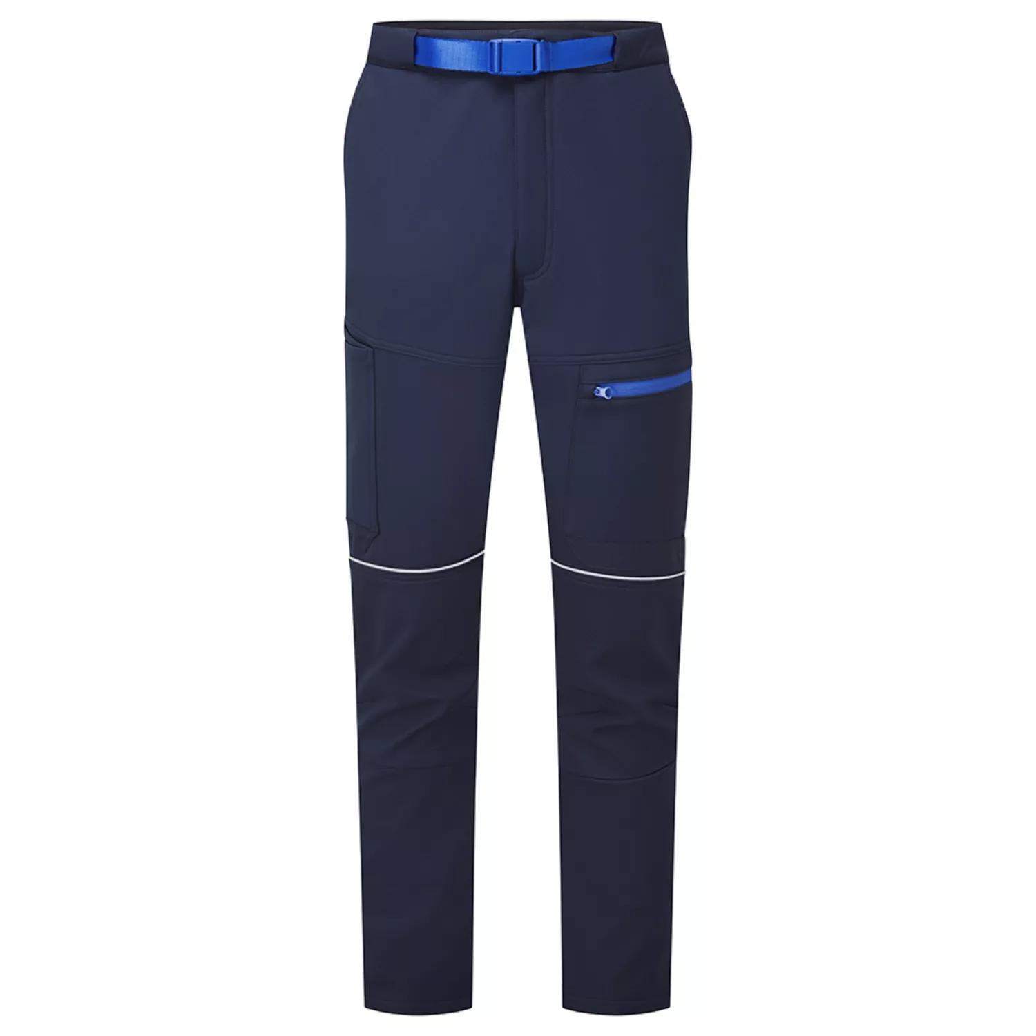 Supertouch System Eco Work Softshell Trousers - Navy Royal