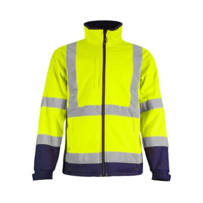 Warrior Warrior Yellow Navy HV Soft Shell in Yellow/Navy