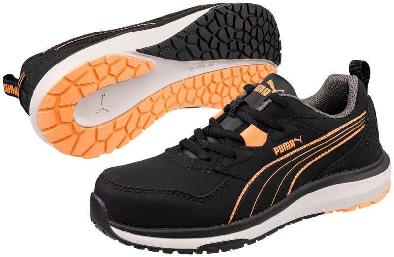 Puma Safety Stepper Womens Low - Black/Peach