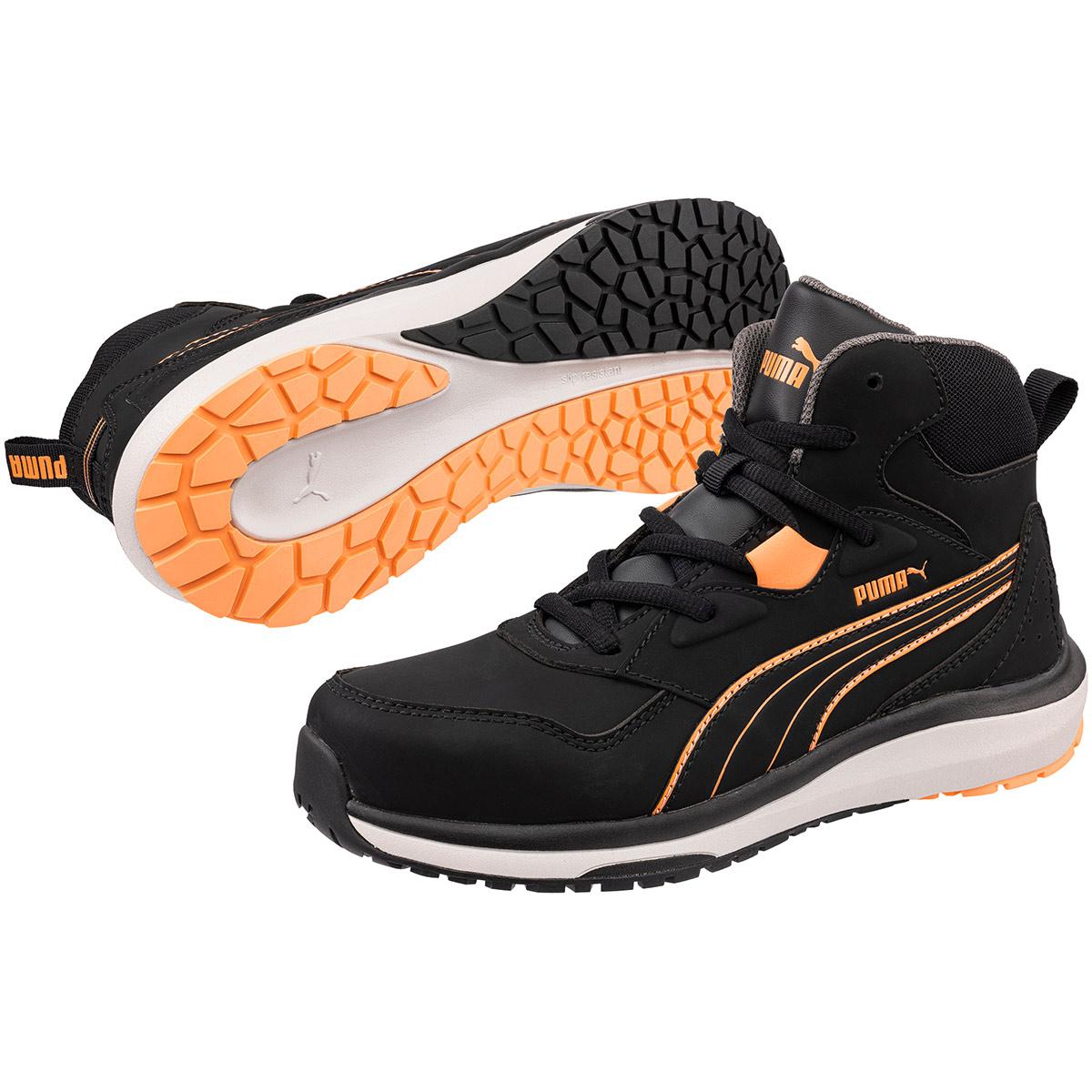 Puma Safety Stepper Womens Mid - Black/Peach