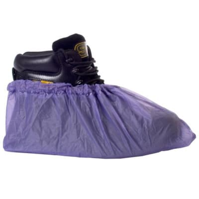 Supertouch PVC Overshoes Disposable - Blue - 400 Pieces