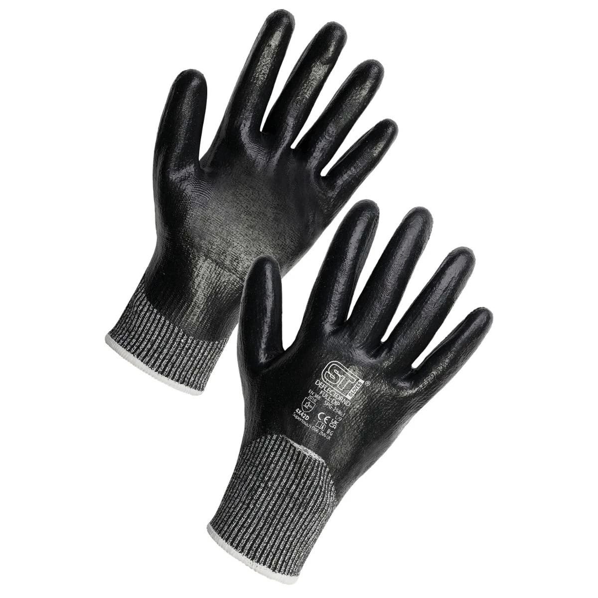 Supertouch Supertouch ND Full Dip Work Gloves - Grey - 120 Pairs in Grey