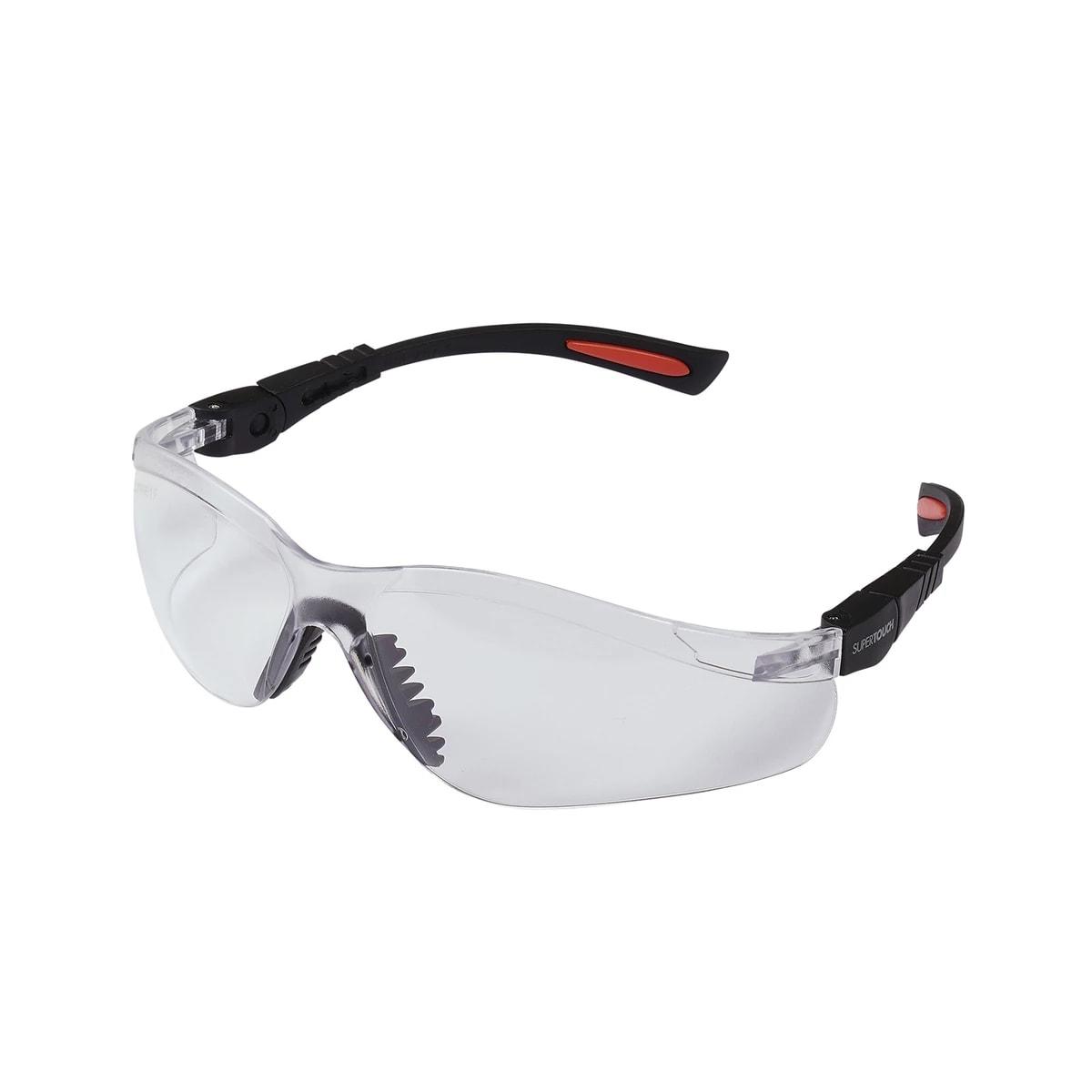 Supertouch Opus Safety Glasses Clear Clear - Black - Pack of 12