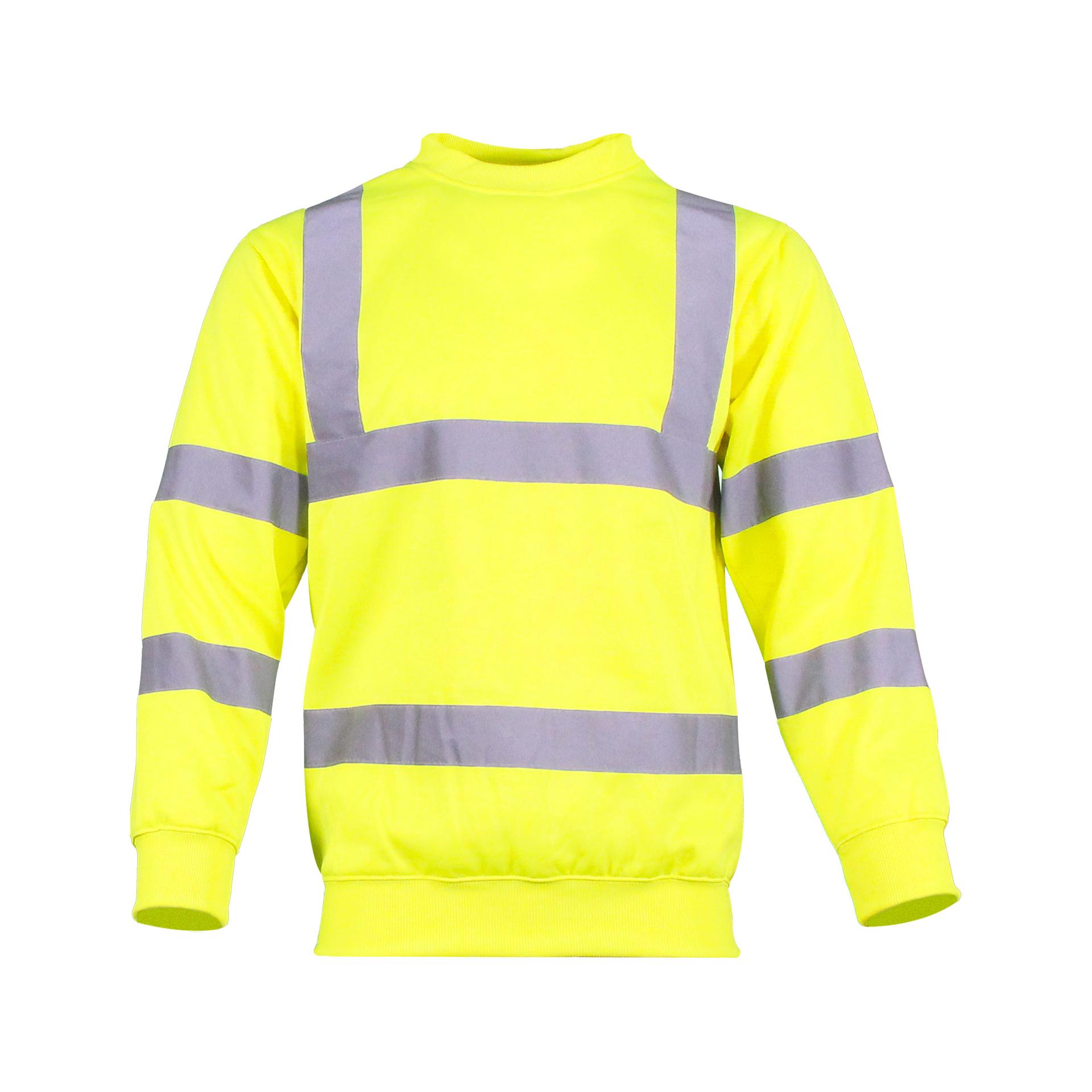 Warrior Hi Vis Hood Pull Sweat Work Hoodie
