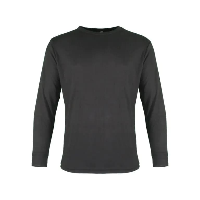 Warrior Thermal Long Sleeve Vest - Black