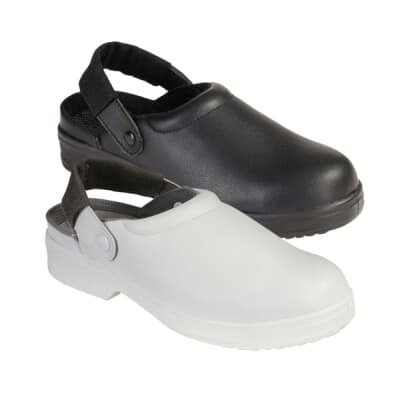 Supertouch Supertouch Safety Clogs - White in White