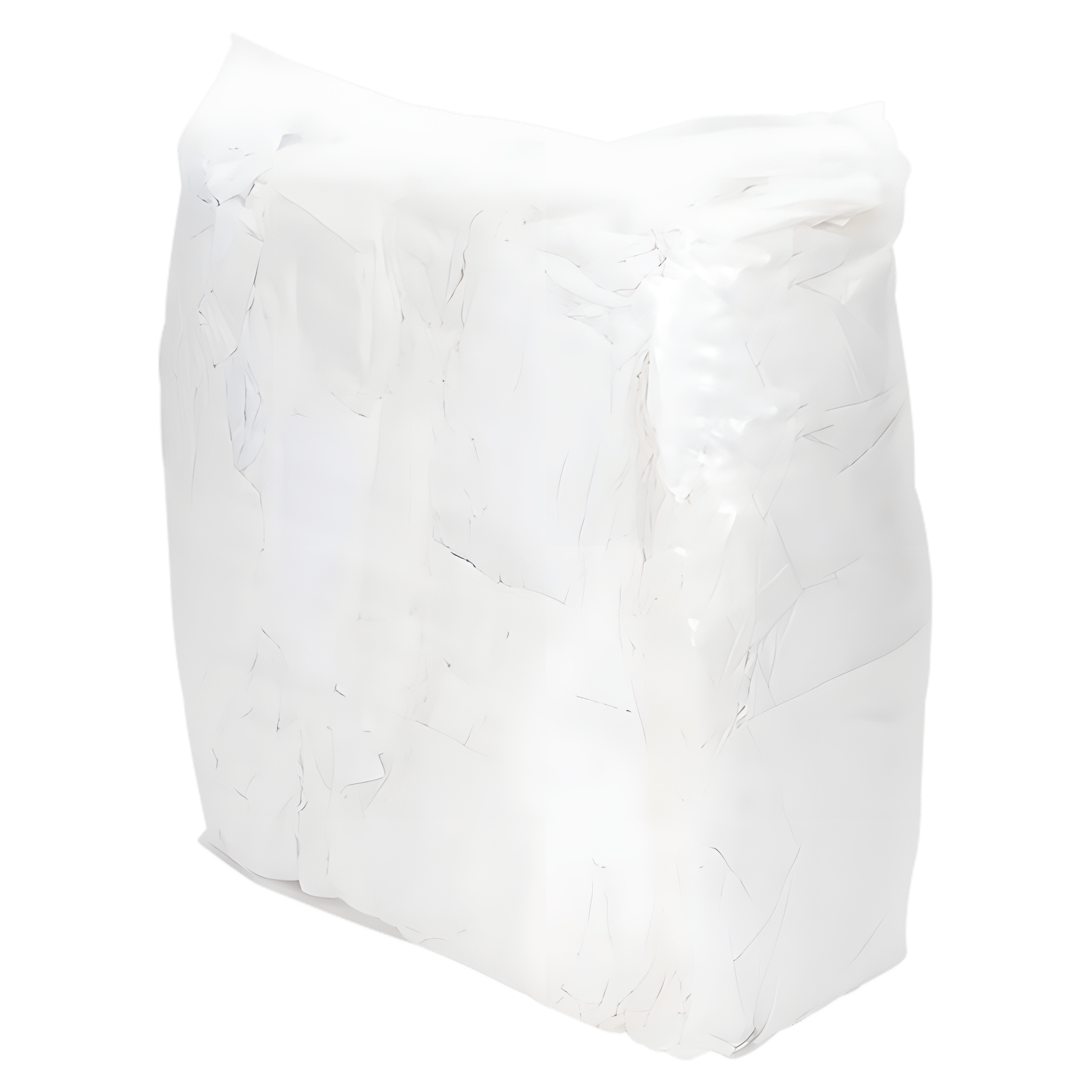 Clena White Cotton Sheet Rag 8kg