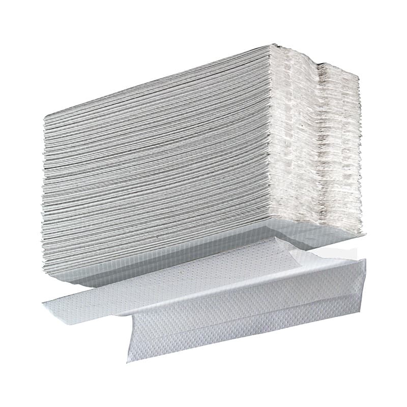 Pack of 2400 Clena C-Fold Hand Towels 2 Ply White