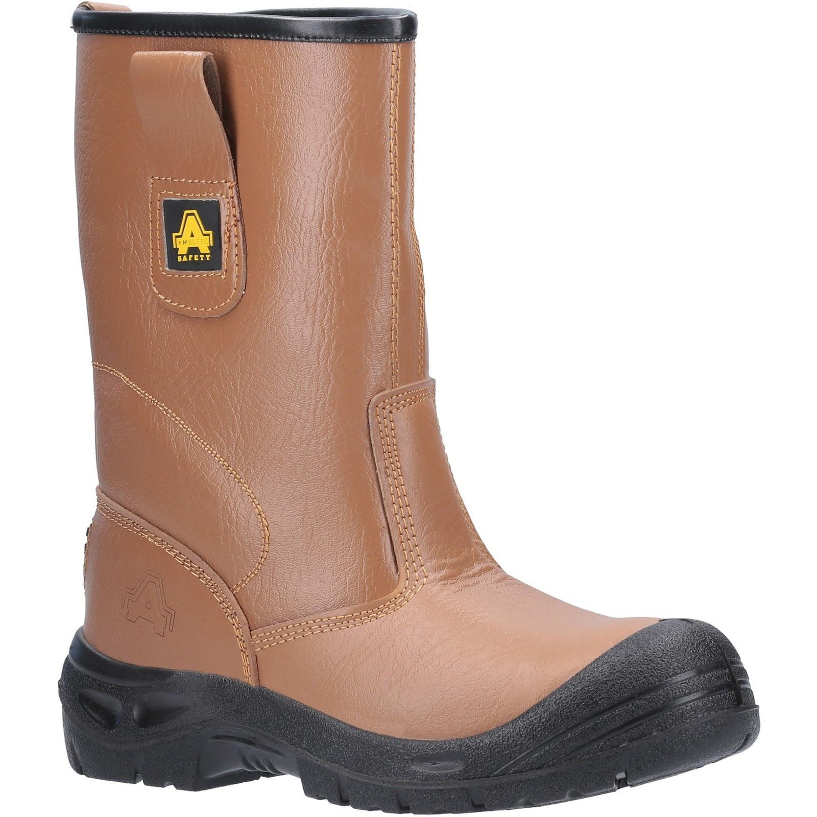Amblers Safety FS142 Water Resistant Pull On Safety Rigger Boot - Tan