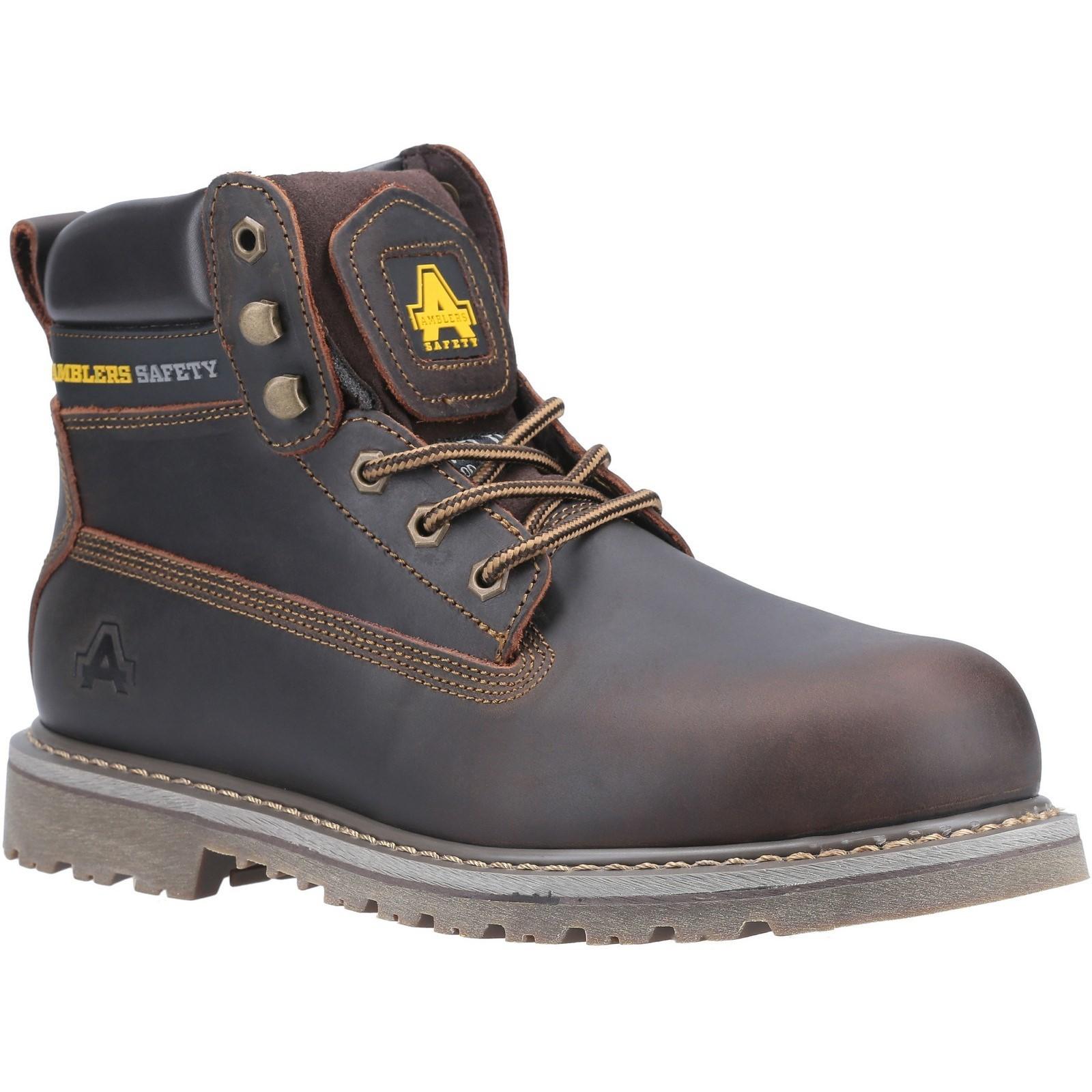 Amblers Safety FS164 Industrial Safety Boot - Brown in Brown