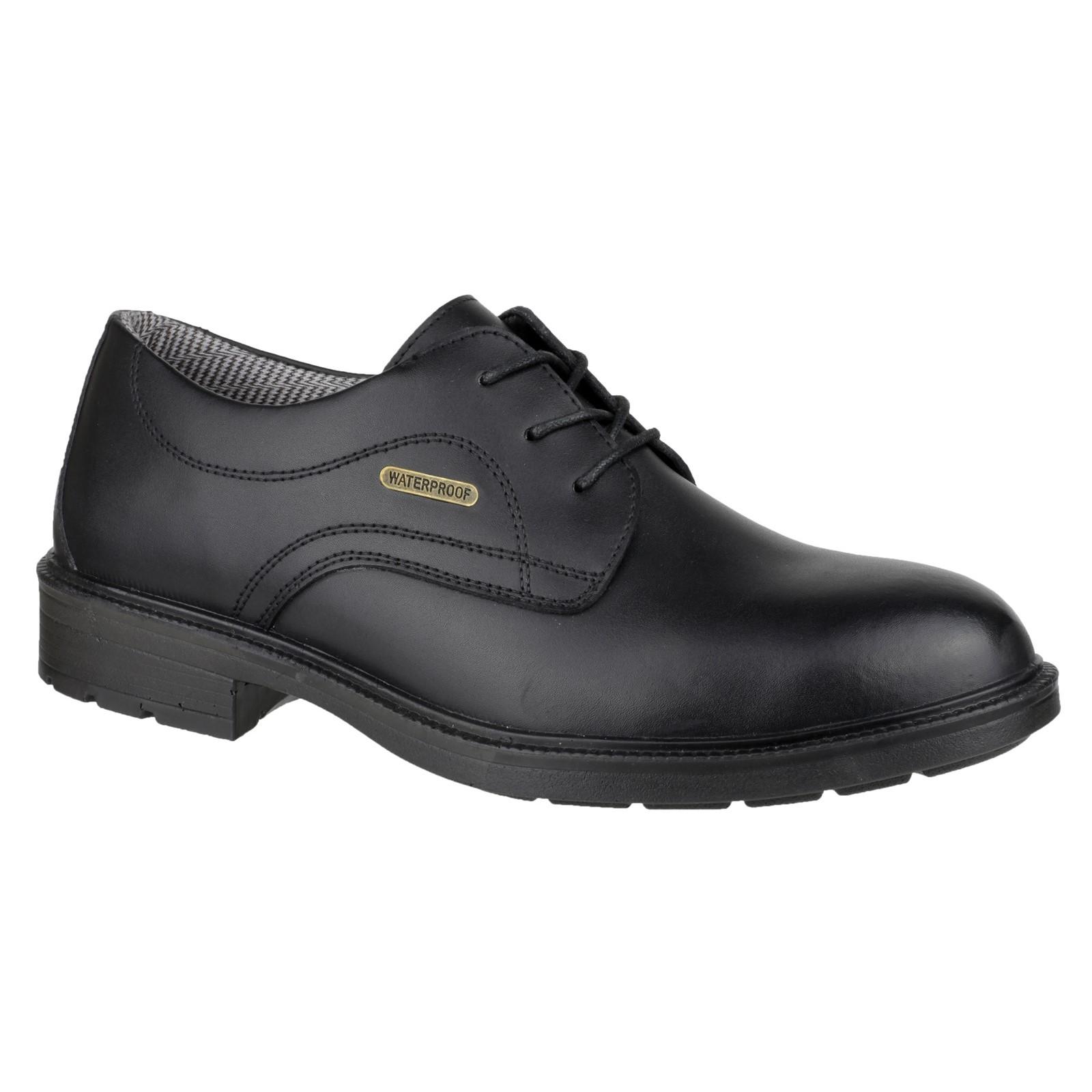 Amblers Safety FS62 Gibson Safety Shoe - Black in Black