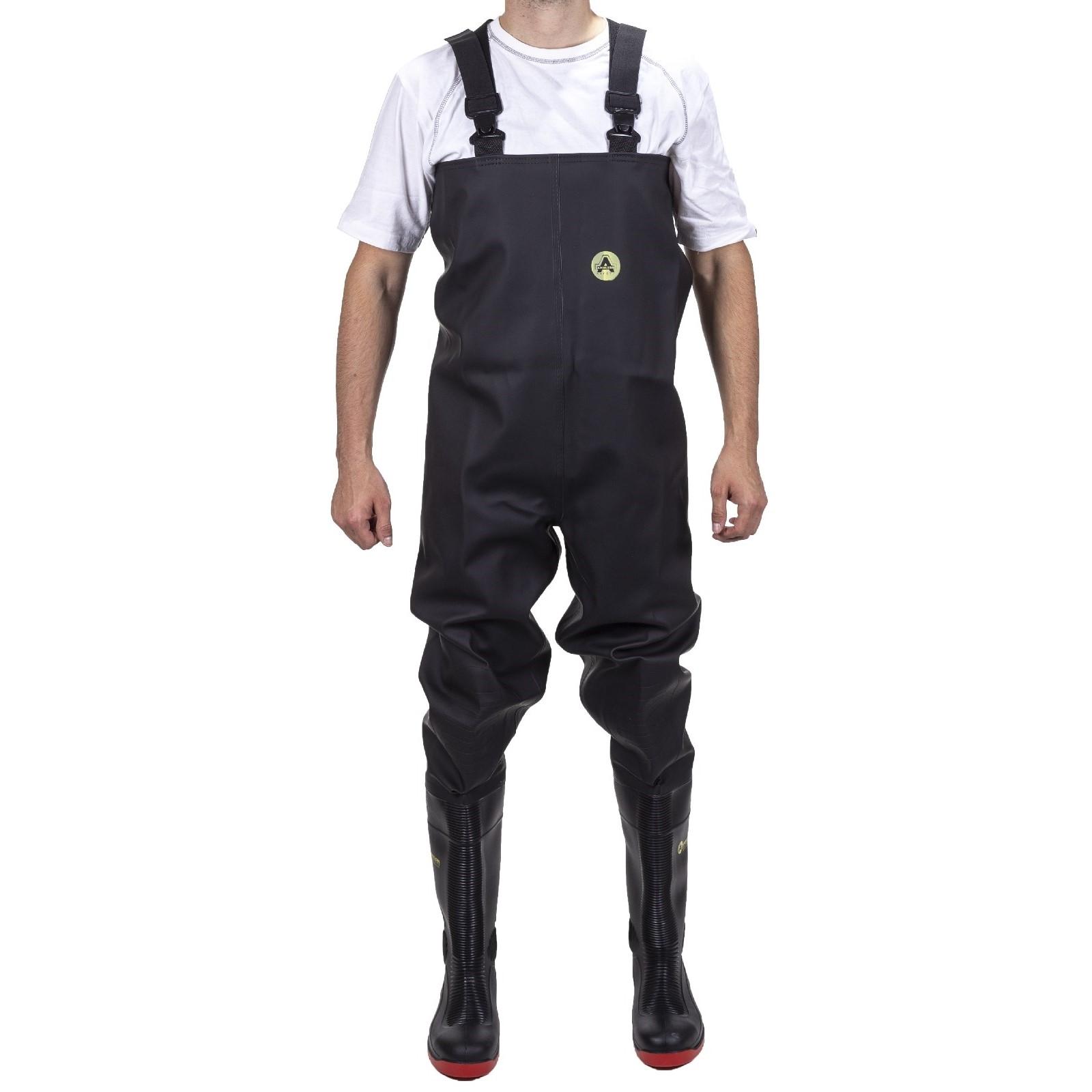 Amblers Safety Danube Chest Safety Wader - Black