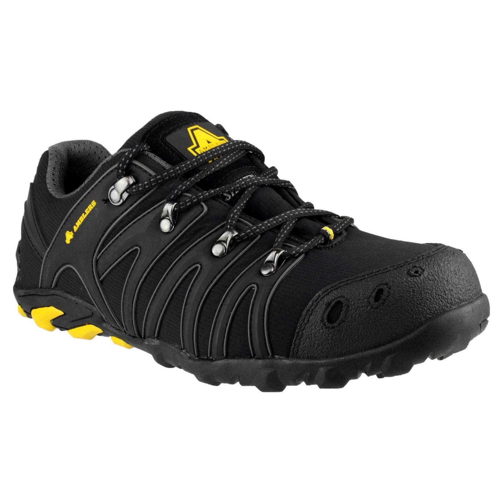 Amblers Safety FS23 Soft Shell Safety Trainer - Black in Black