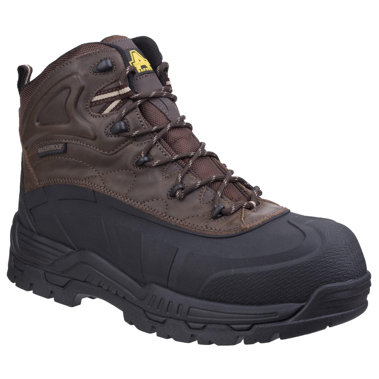 Amblers Safety FS430 Orca Hybrid Waterproof Non-Metal Safety Boot - Brown in Brown