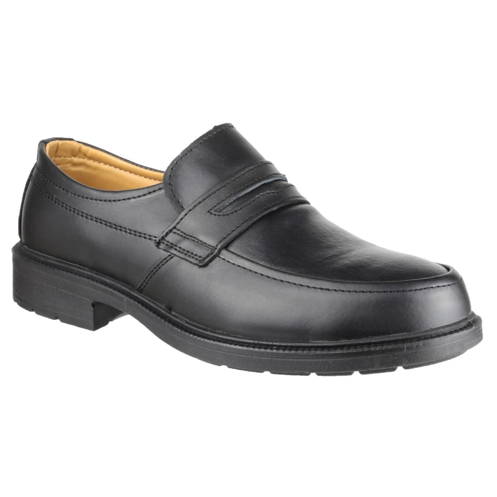 Amblers Safety FS46 Safety Shoe - Black in Black