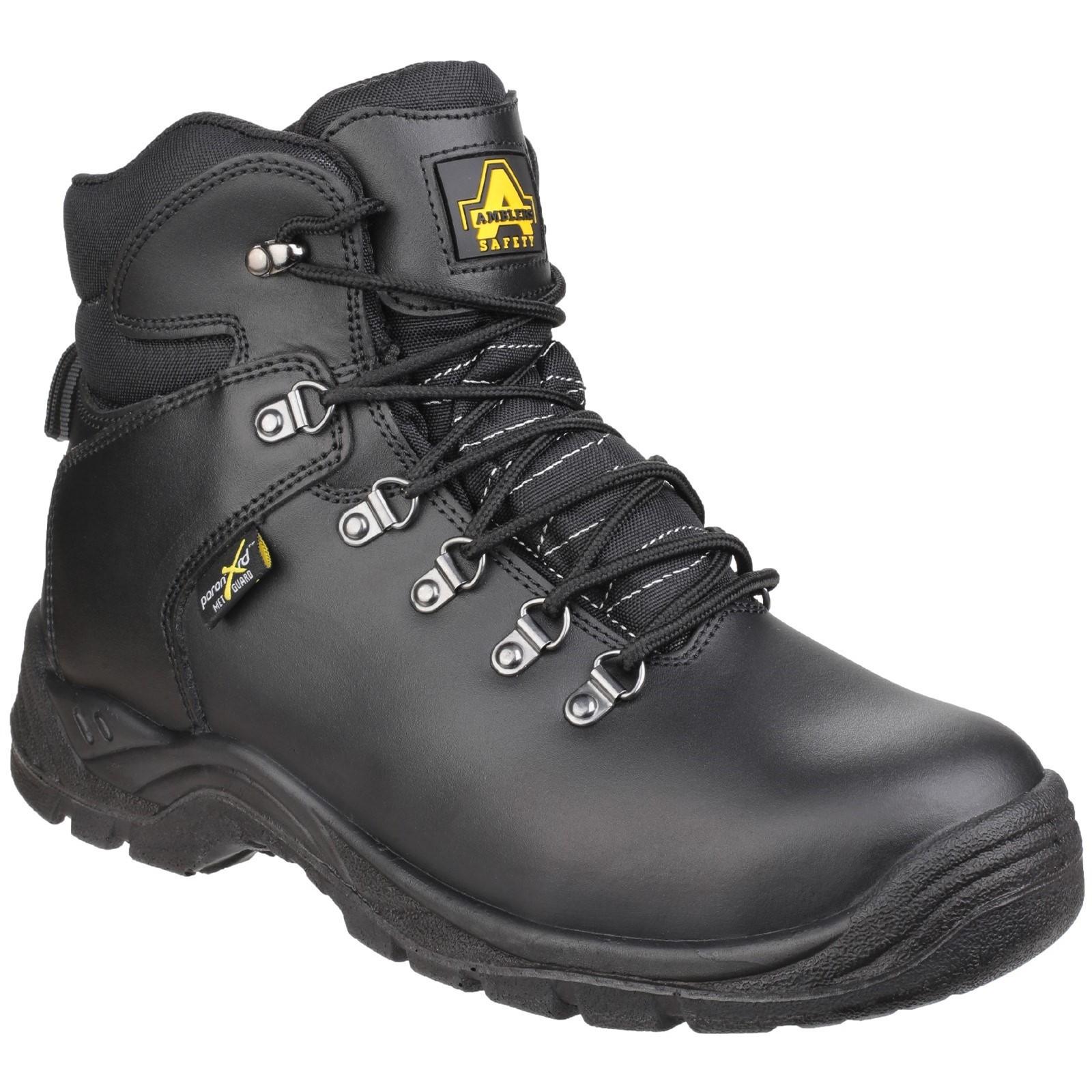 Amblers Safety AS335 Poron XRD Internal Metatarsal Safety Boot - Black in Black