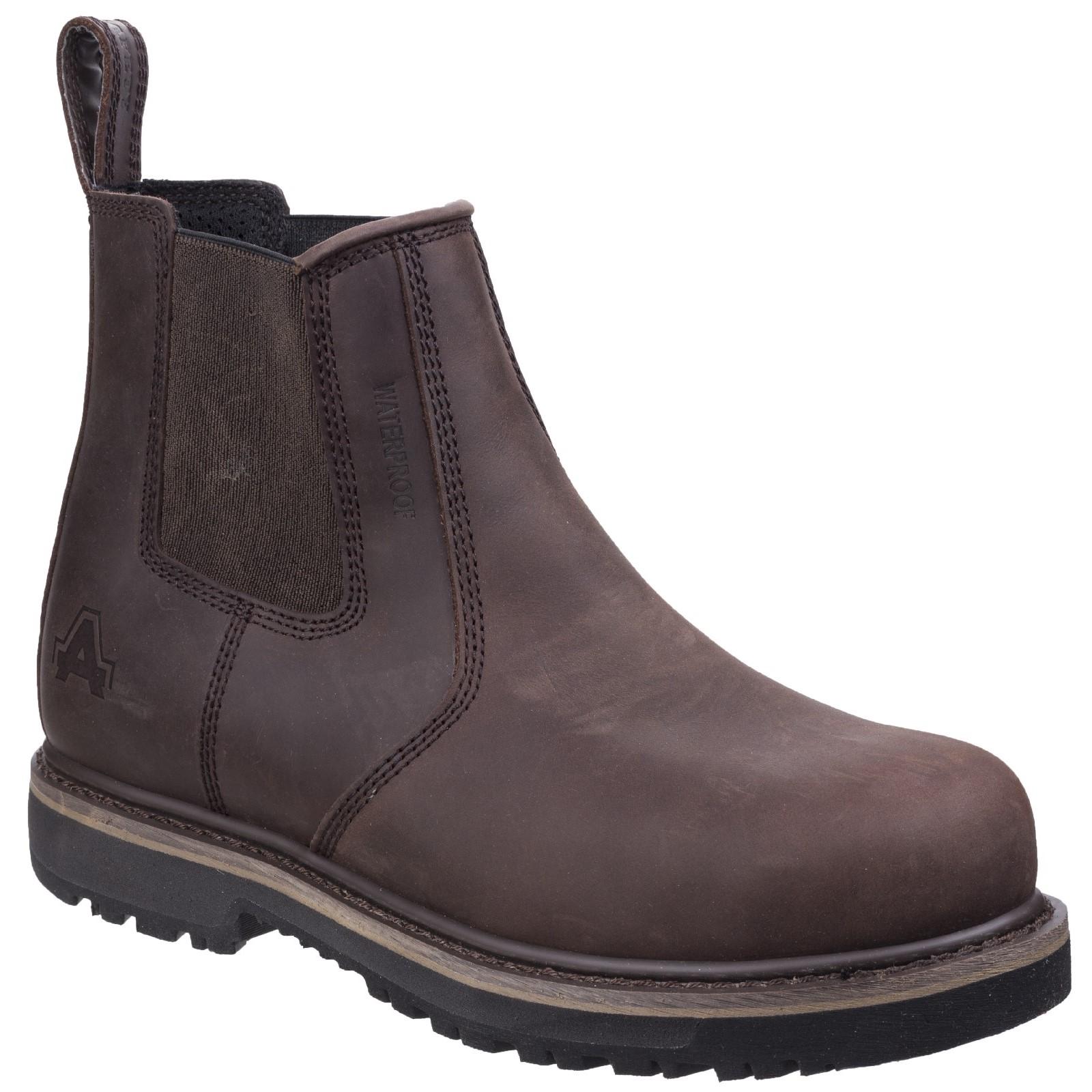 Amblers Safety AS231 Dealer Safety Boot - Brown in Brown
