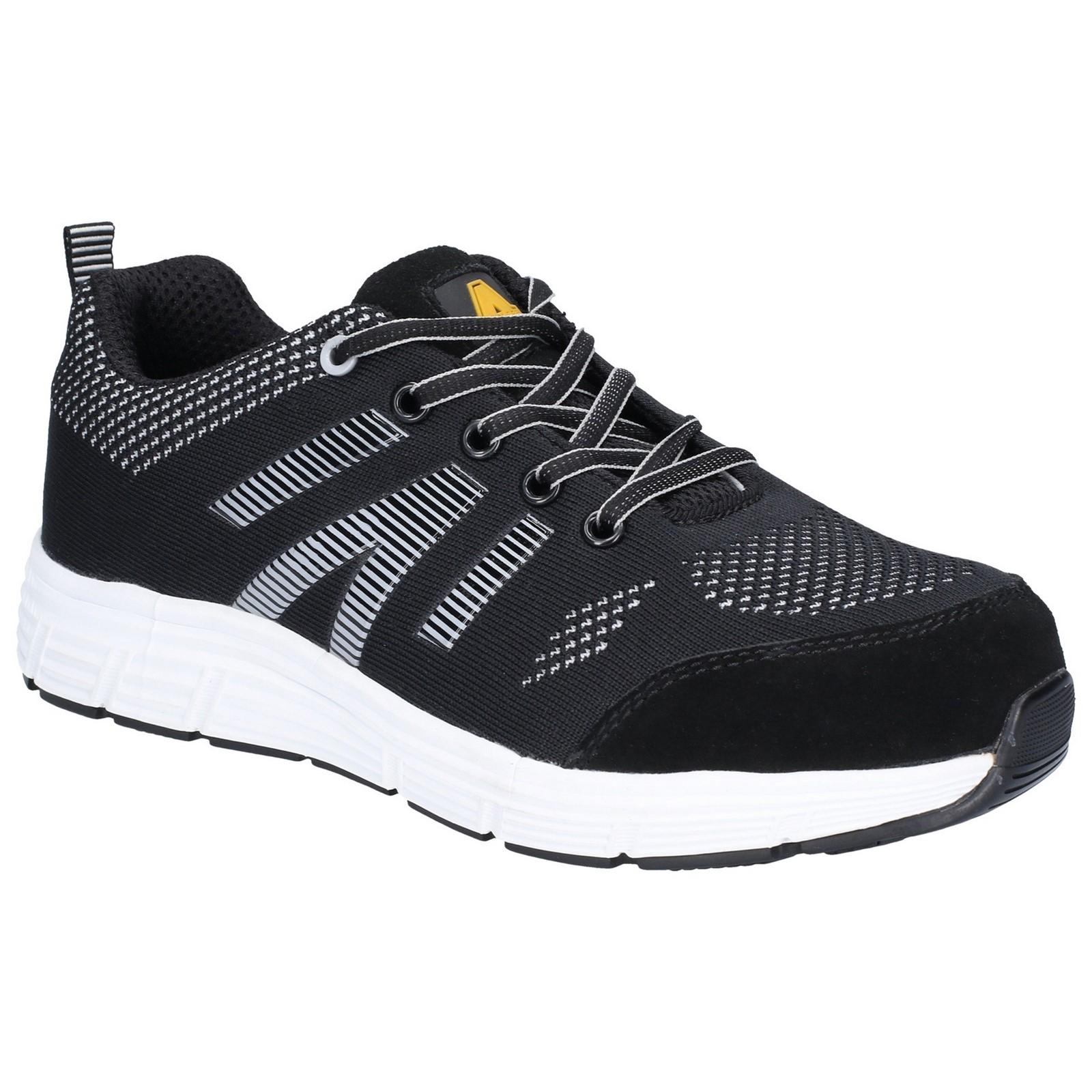 Amblers Safety AS714 BOLT Safety Trainer - Black in Black