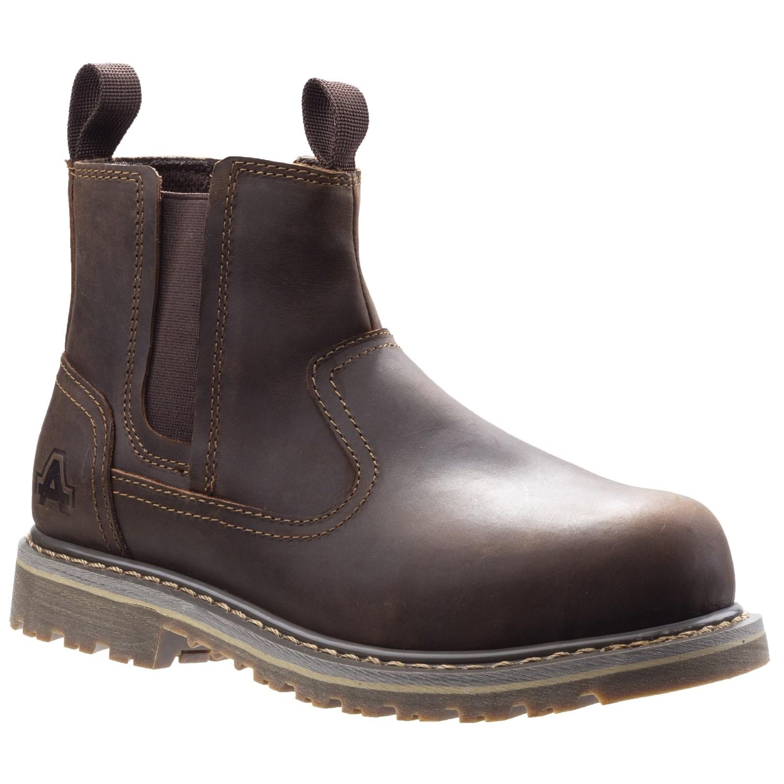 Amblers Safety AS101 Alice Safety Boot - Brown in Brown