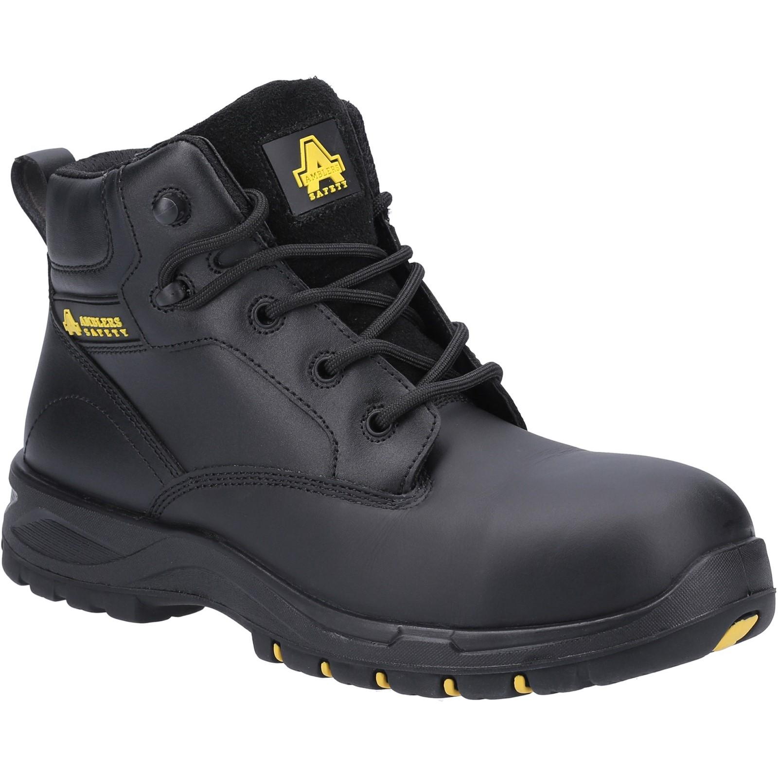 Amblers Safety AS605C Safety Boots - Black in Black