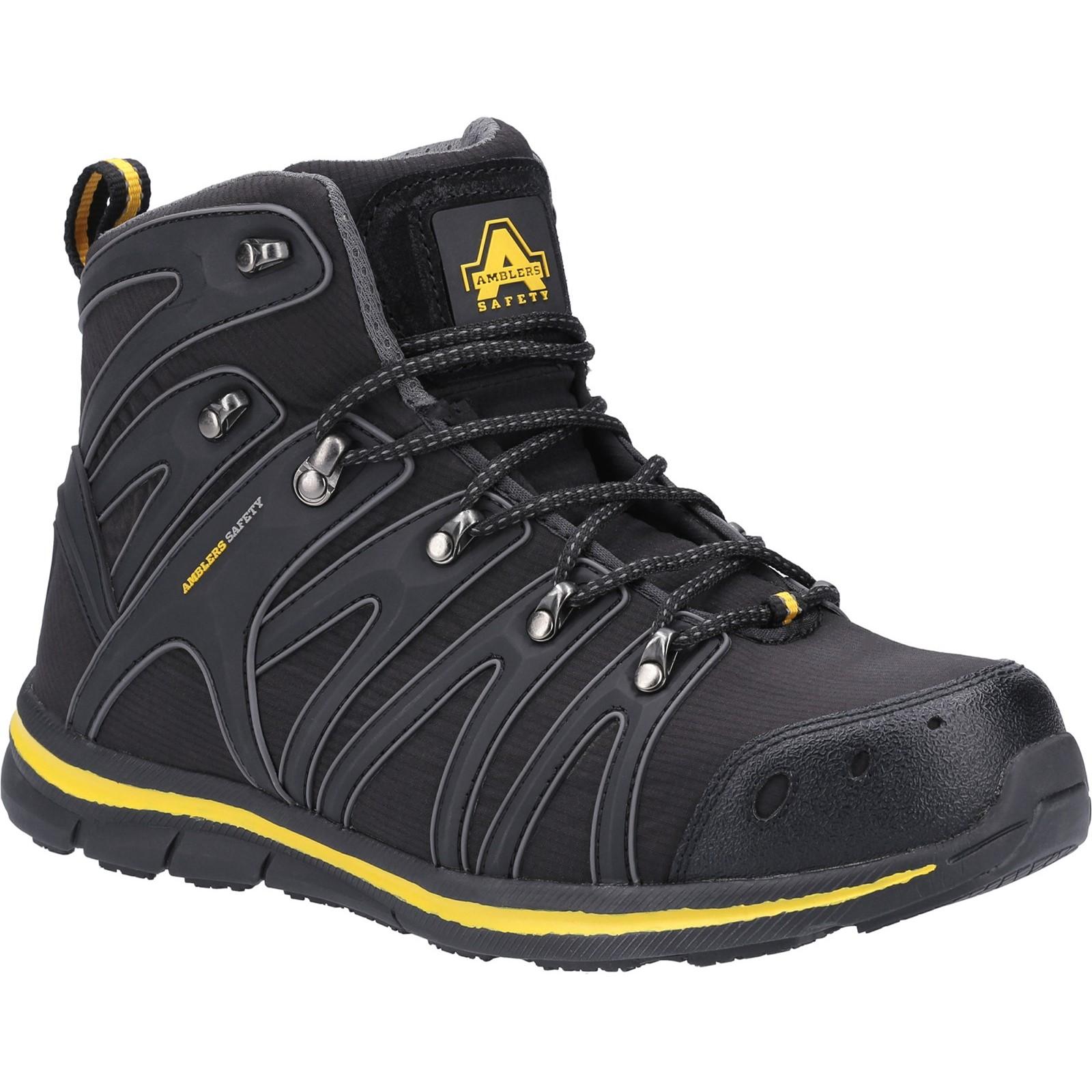 Amblers Safety AS254 Safety Boot - Black in Black