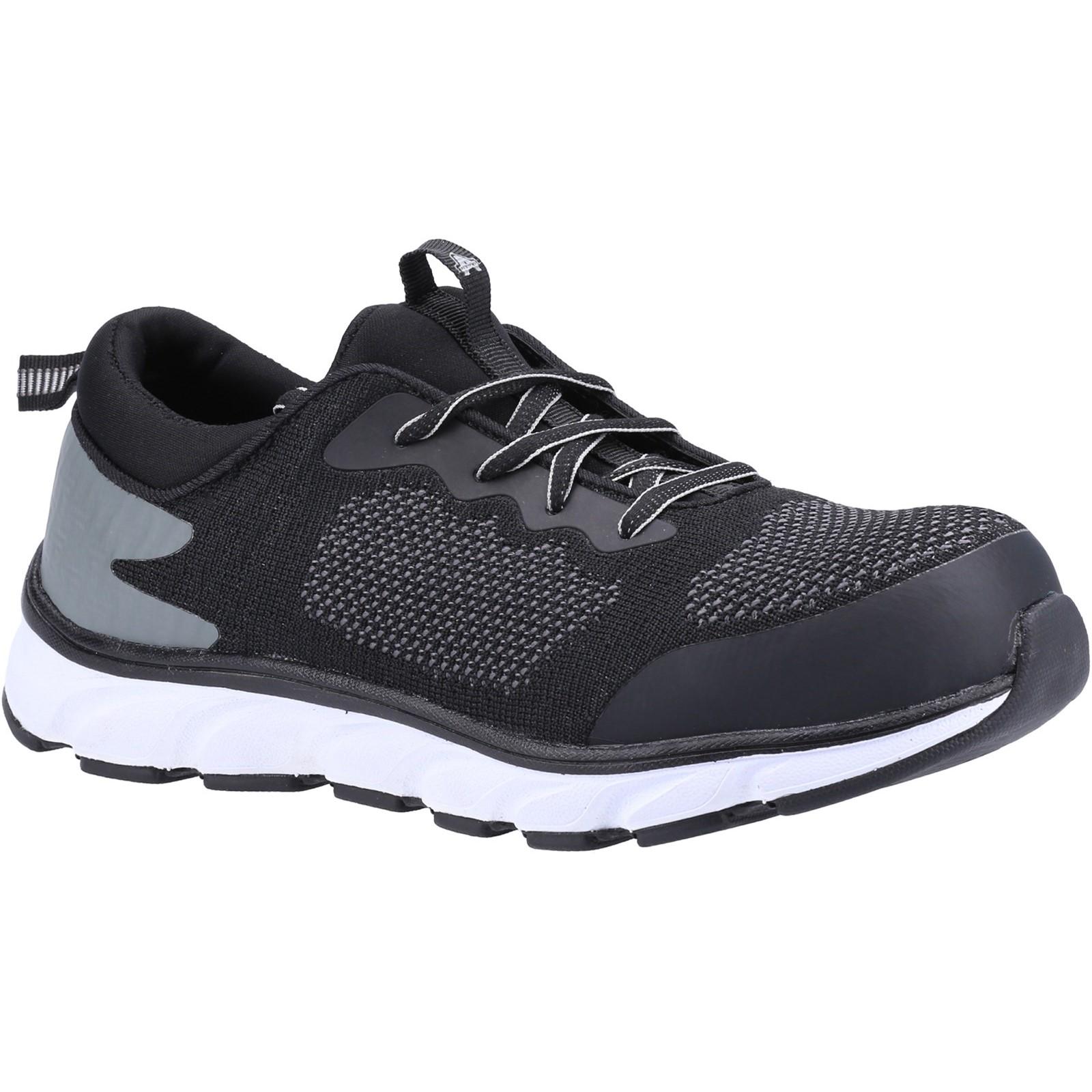 Amblers Safety AS718 Safety Trainer - Black in Black