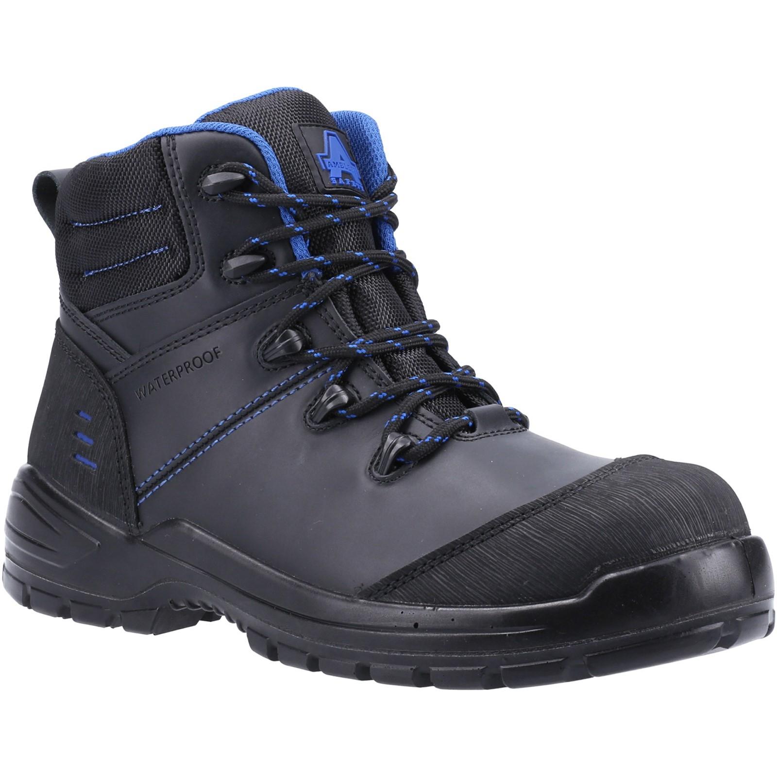 Amblers Safety 308C Metal Free Safety Boot - Black in Black