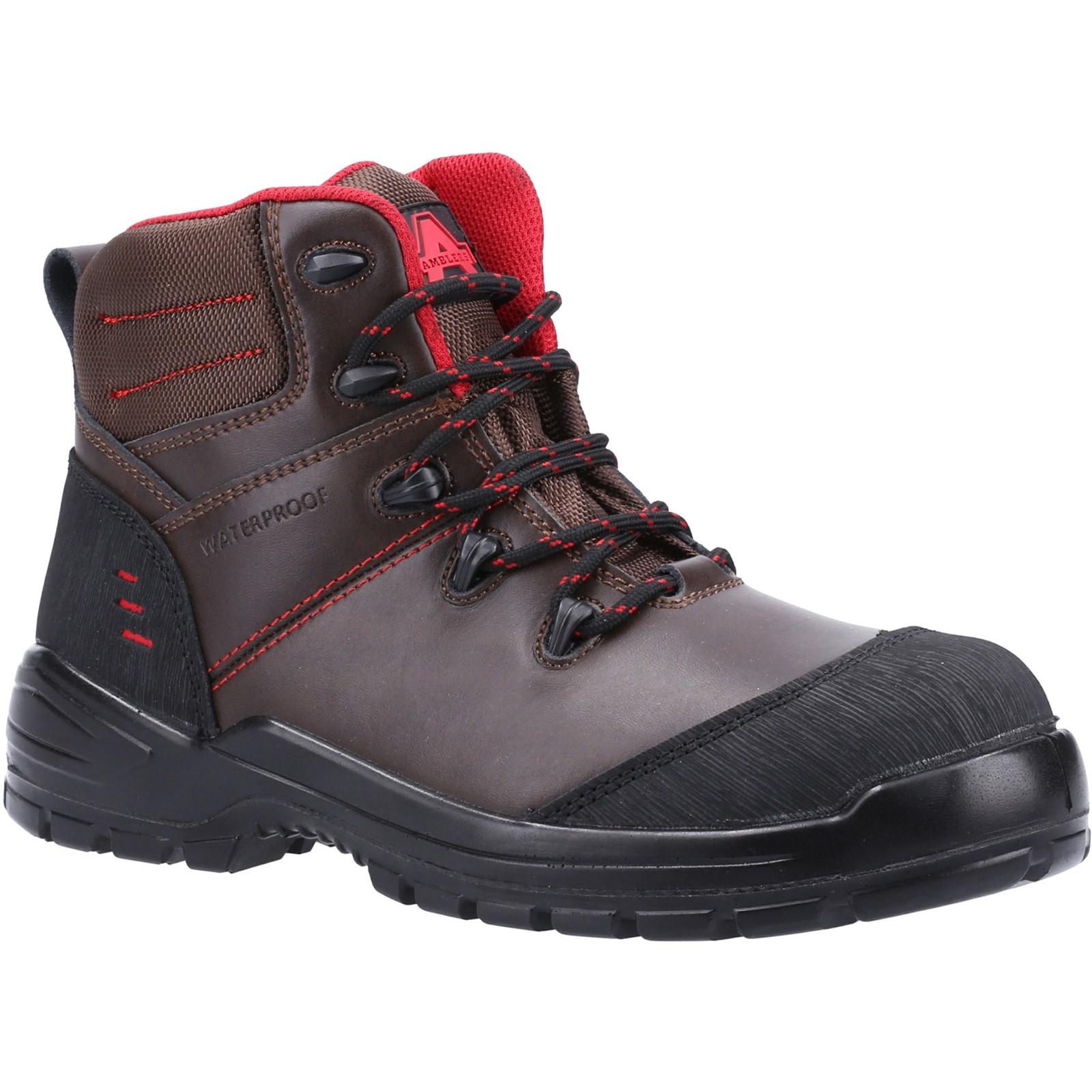 Amblers Safety 308C Metal Free Safety Boot - Brown in Brown