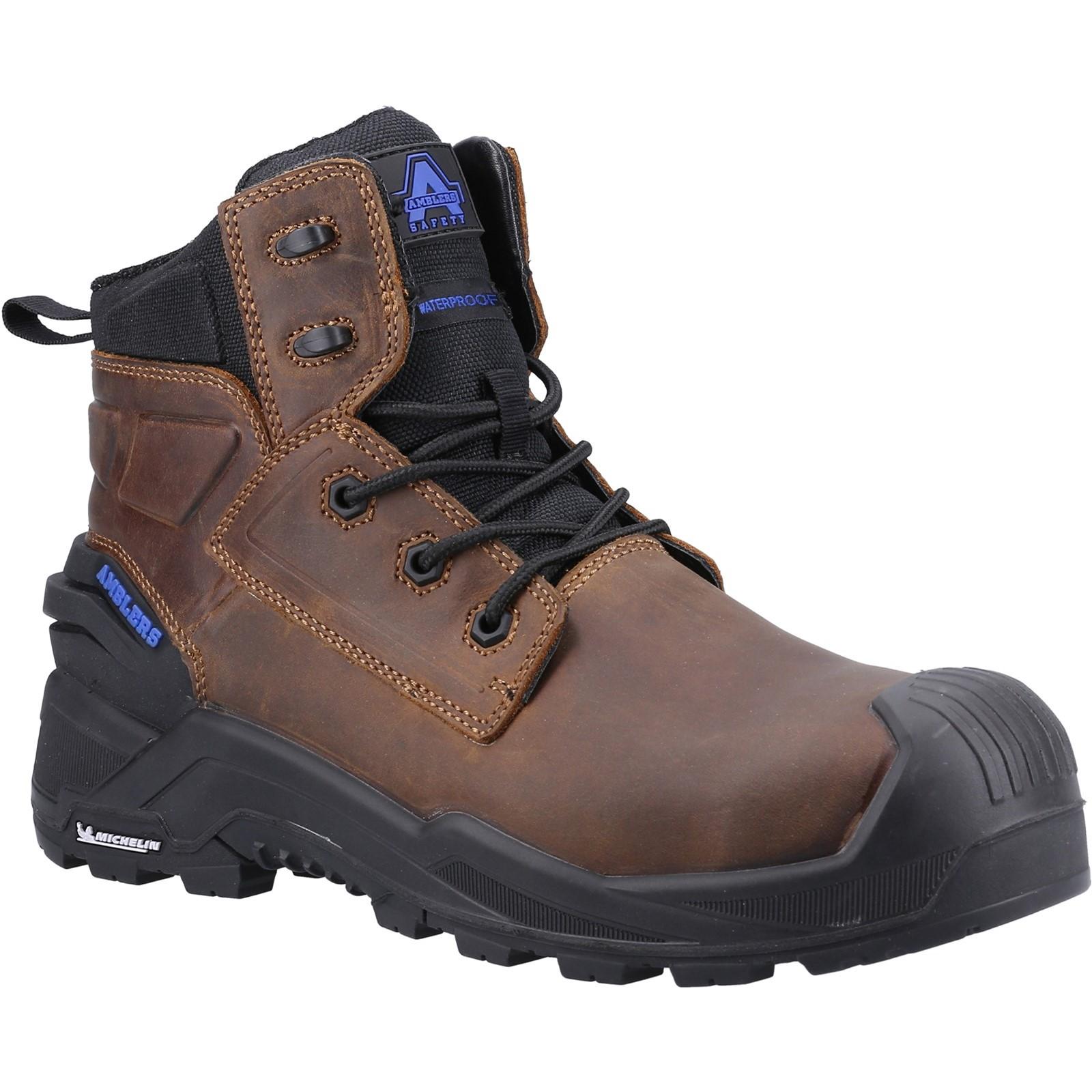 Amblers Safety 980C Crusader Safety Boot - Brown in Brown