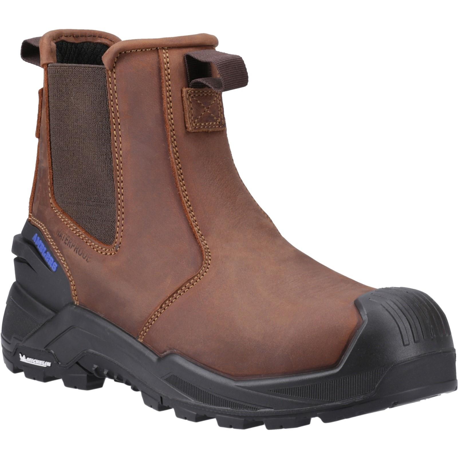 Amblers Safety 982C Conway Dealer Boot - Brown in Brown