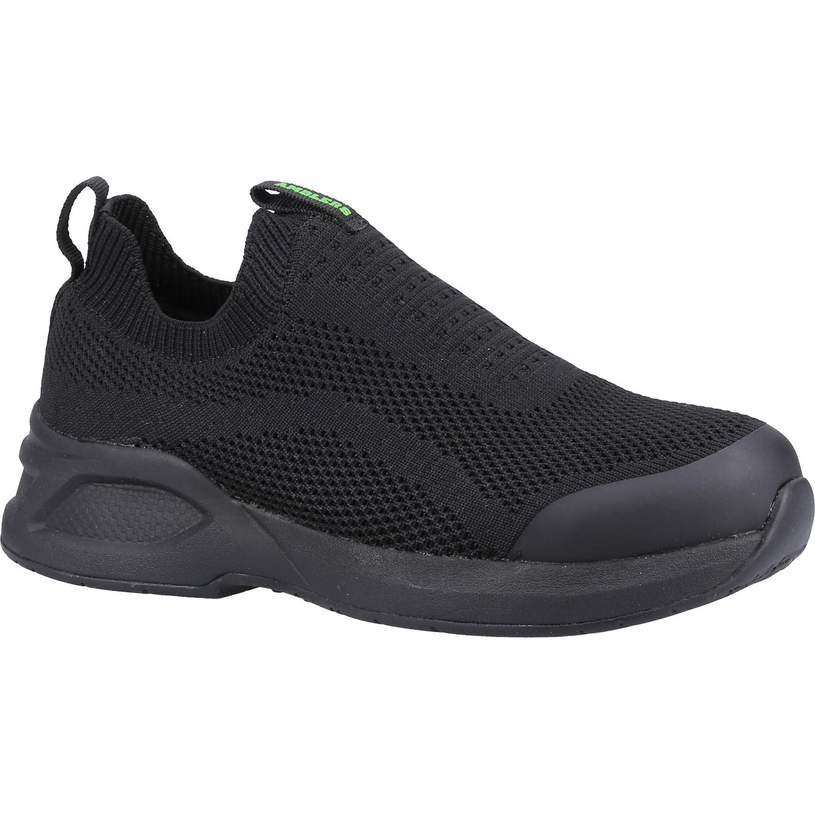 Amblers Safety 609 Safety Trainers - Black in Black