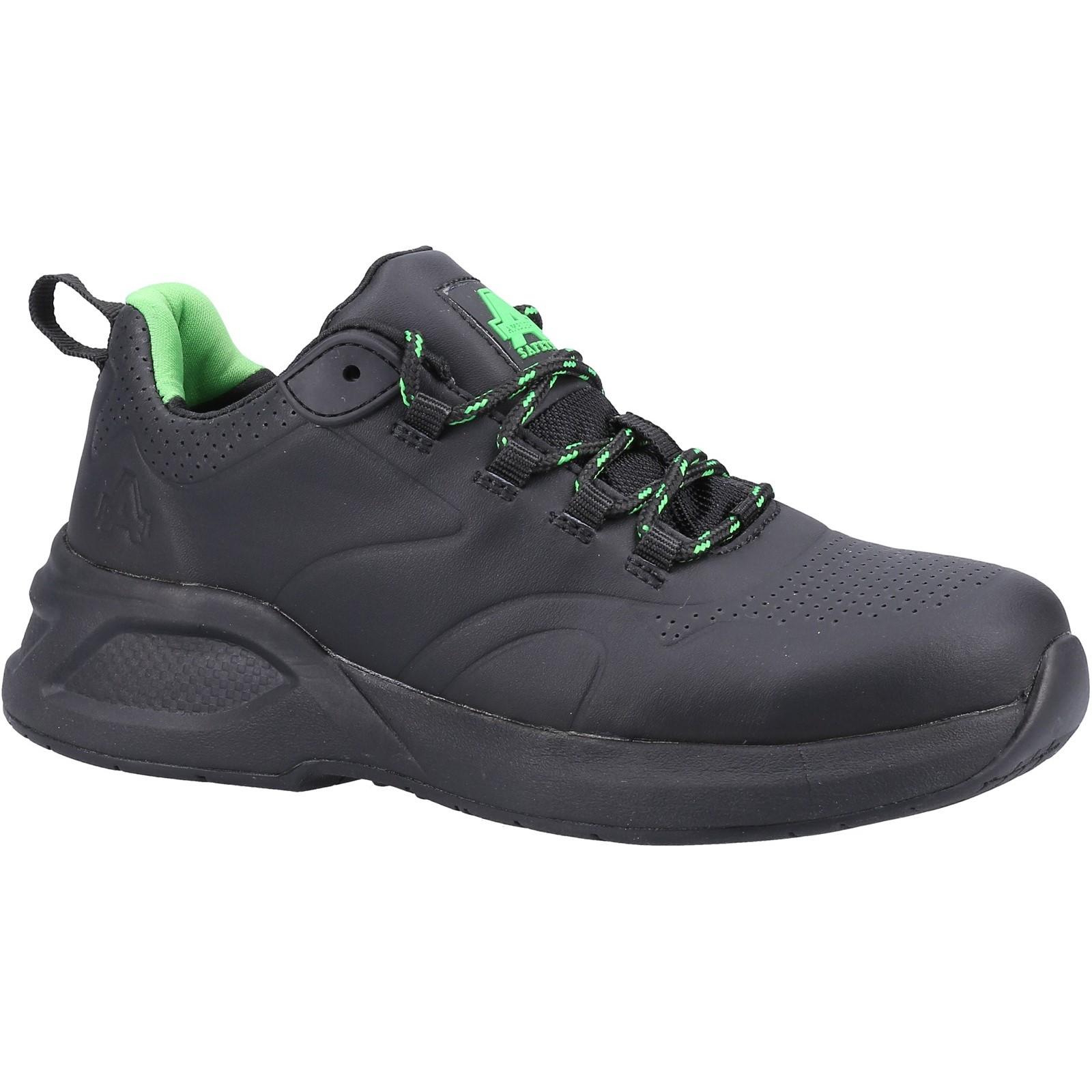 Amblers Safety 612 Safety Trainers - Black in Black