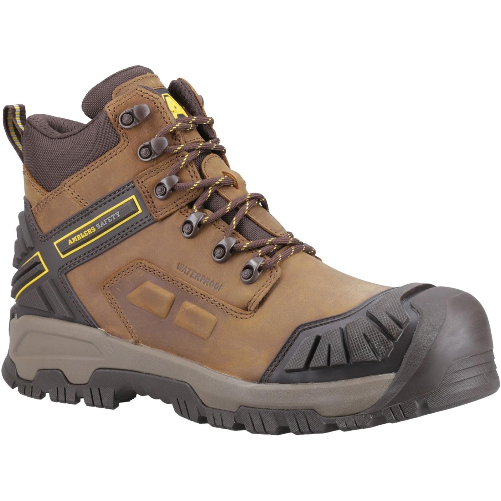 Amblers Safety AS961C Quarry Safety Boot - Brown in Brown