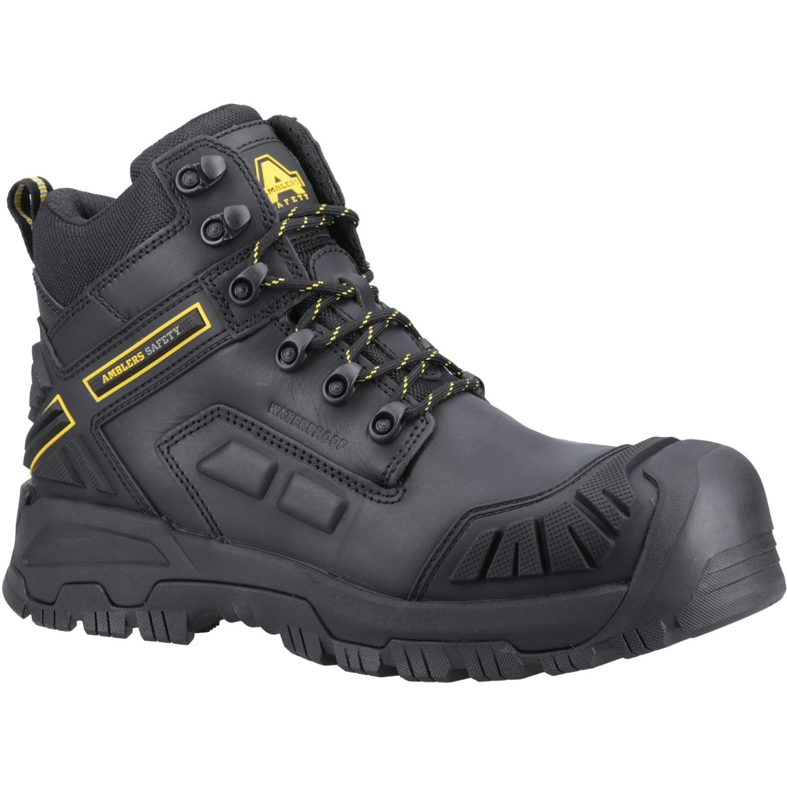 Amblers Safety AS962C Flare Safety Boot - Black in Black