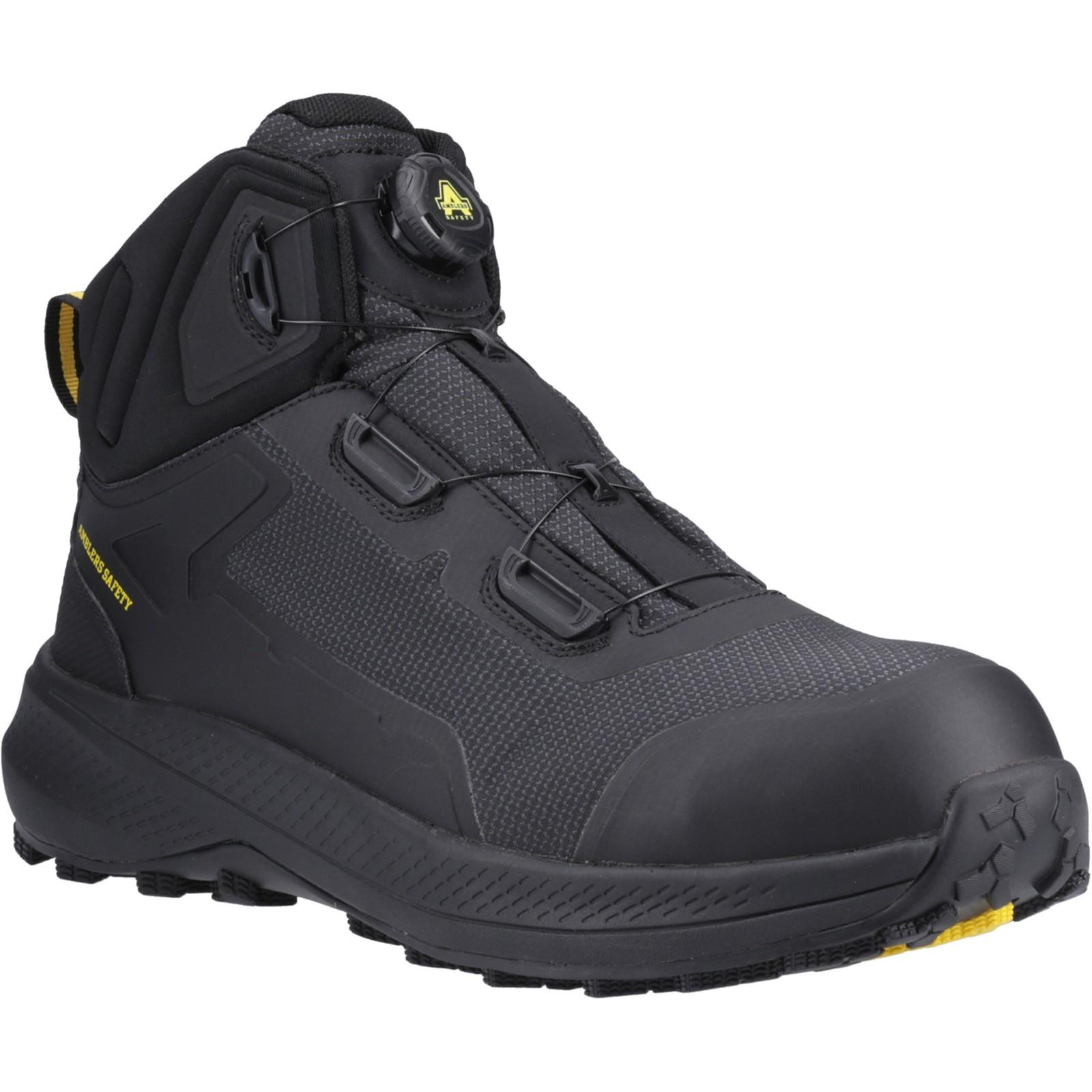 Amblers Safety AS320C Ridgeway Safety Hiker - Black in Black