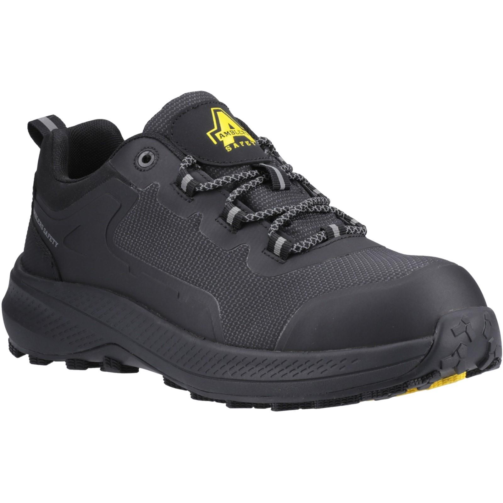 Amblers Safety AS322C Tarka Trainer - Black in Black