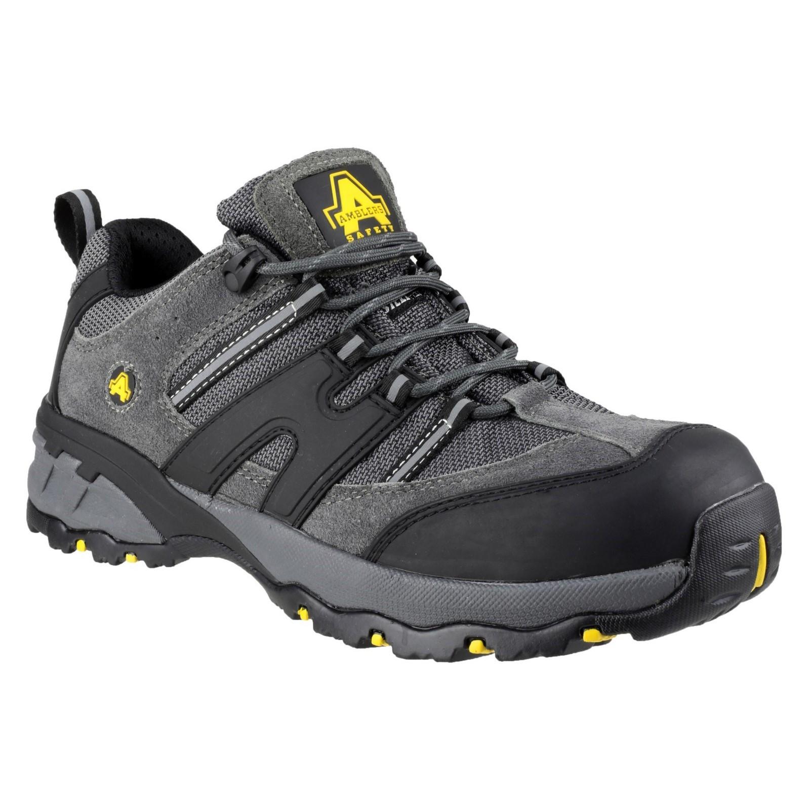 Amblers Safety FS188N Lightweight Safety Trainer - Grey in Grey