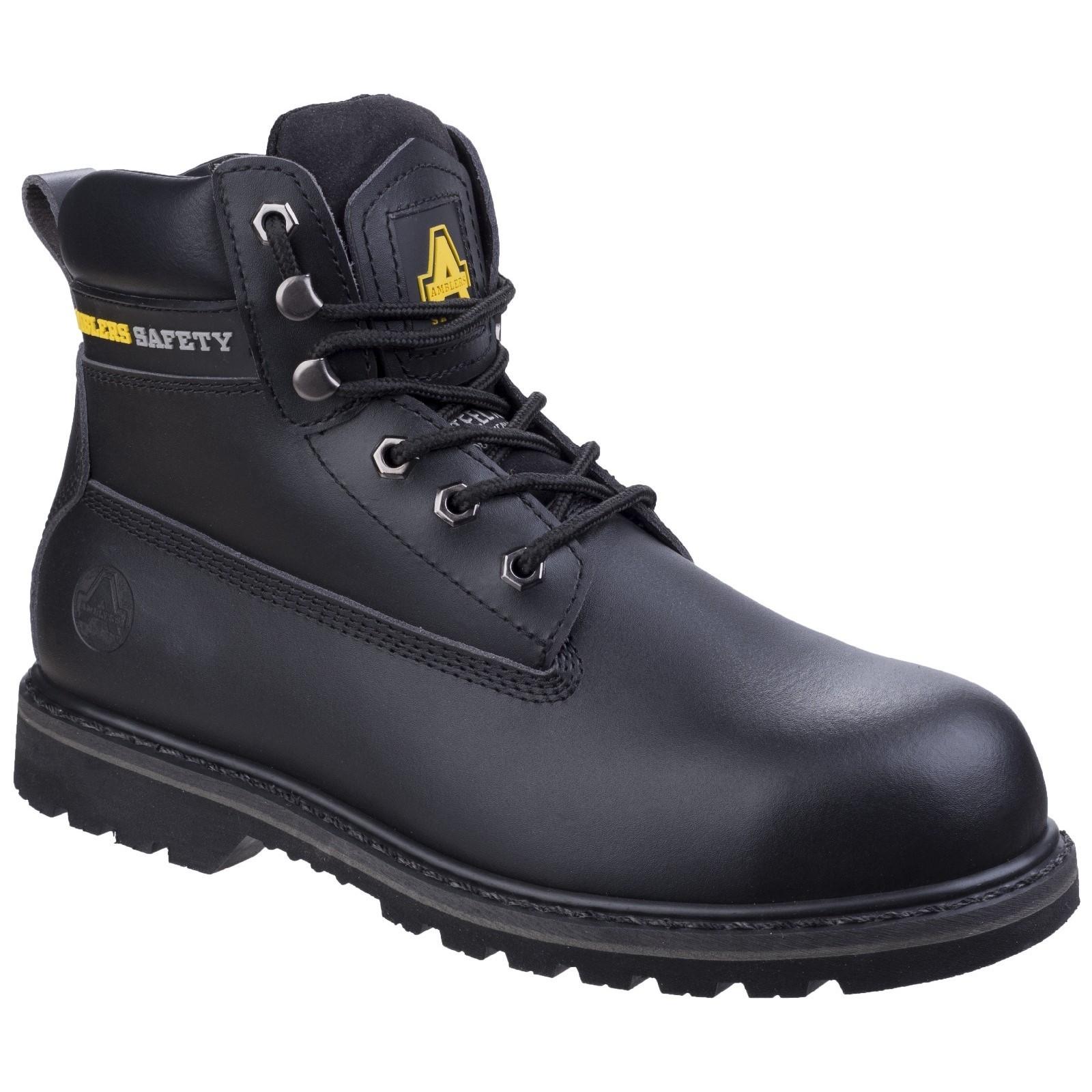 Amblers Safety Amblers Safety FS9 Goodyear Welted Safety Boot - Black in Black