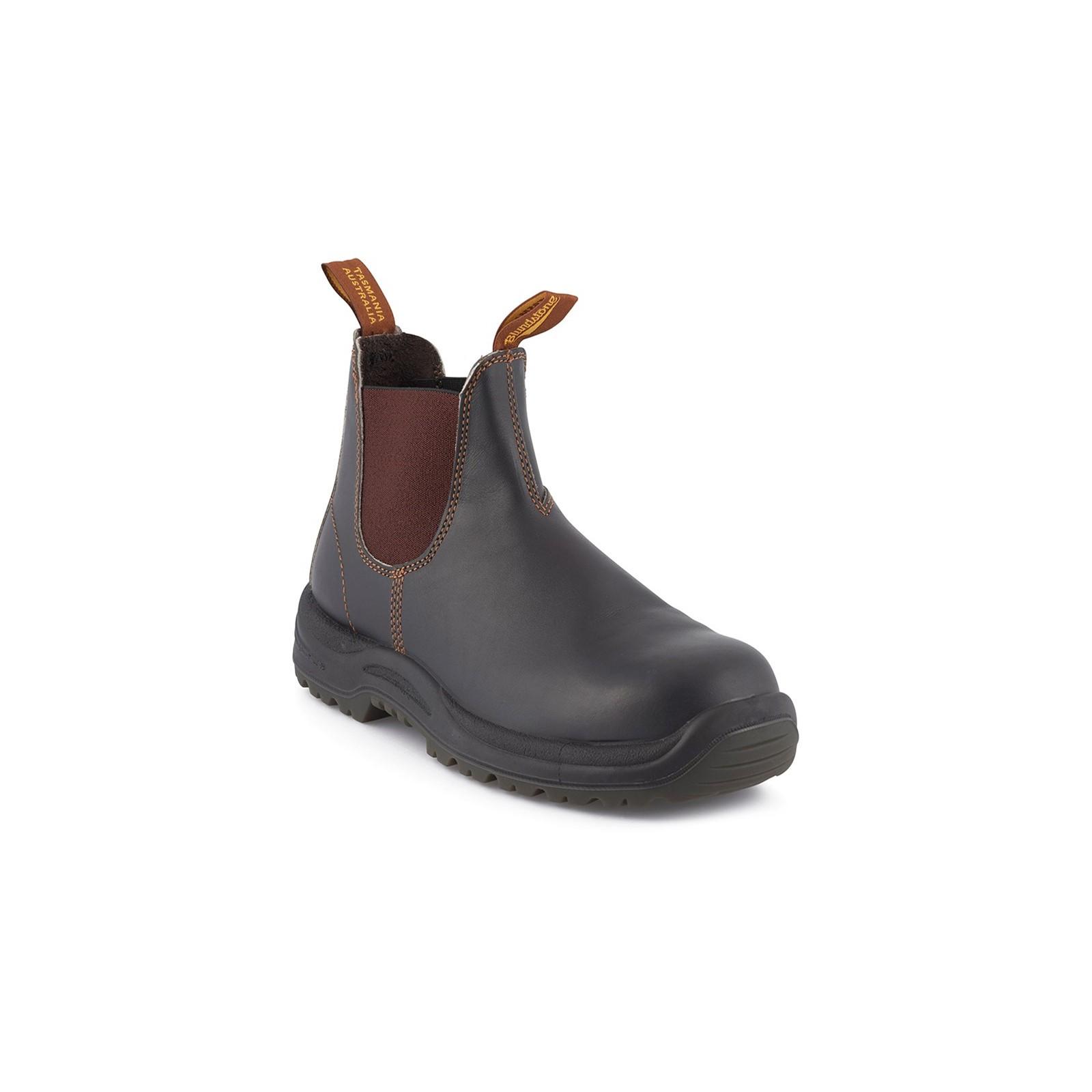 Blundstone Blundstone 192 Industrial Safety Boot - Stout Brown in Stout Brown
