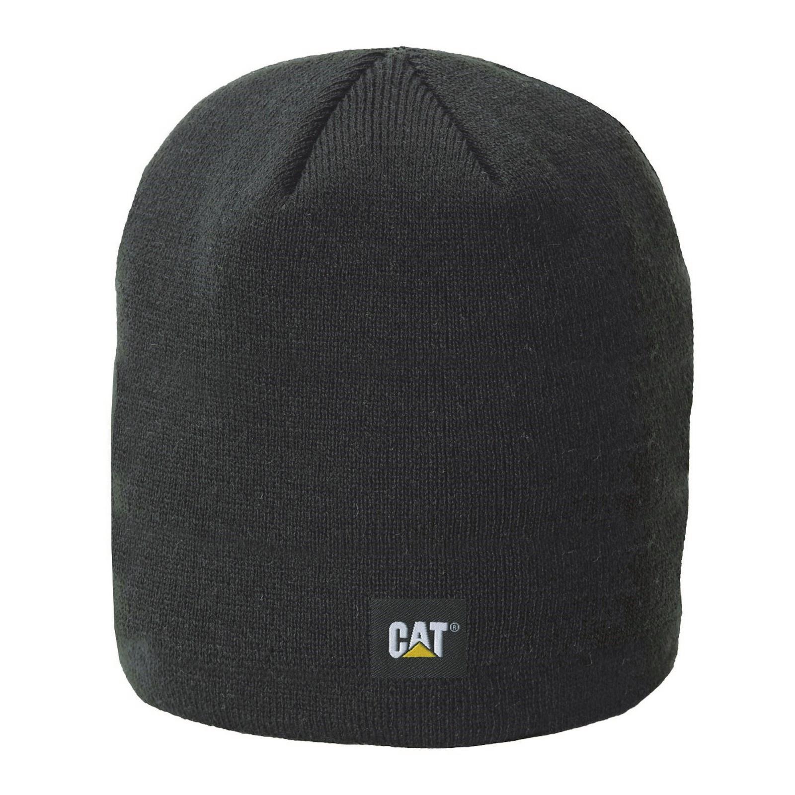 Caterpillar Logo Knit Cap - Black