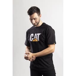 Caterpillar Trademark Logo T-Shirt - Black