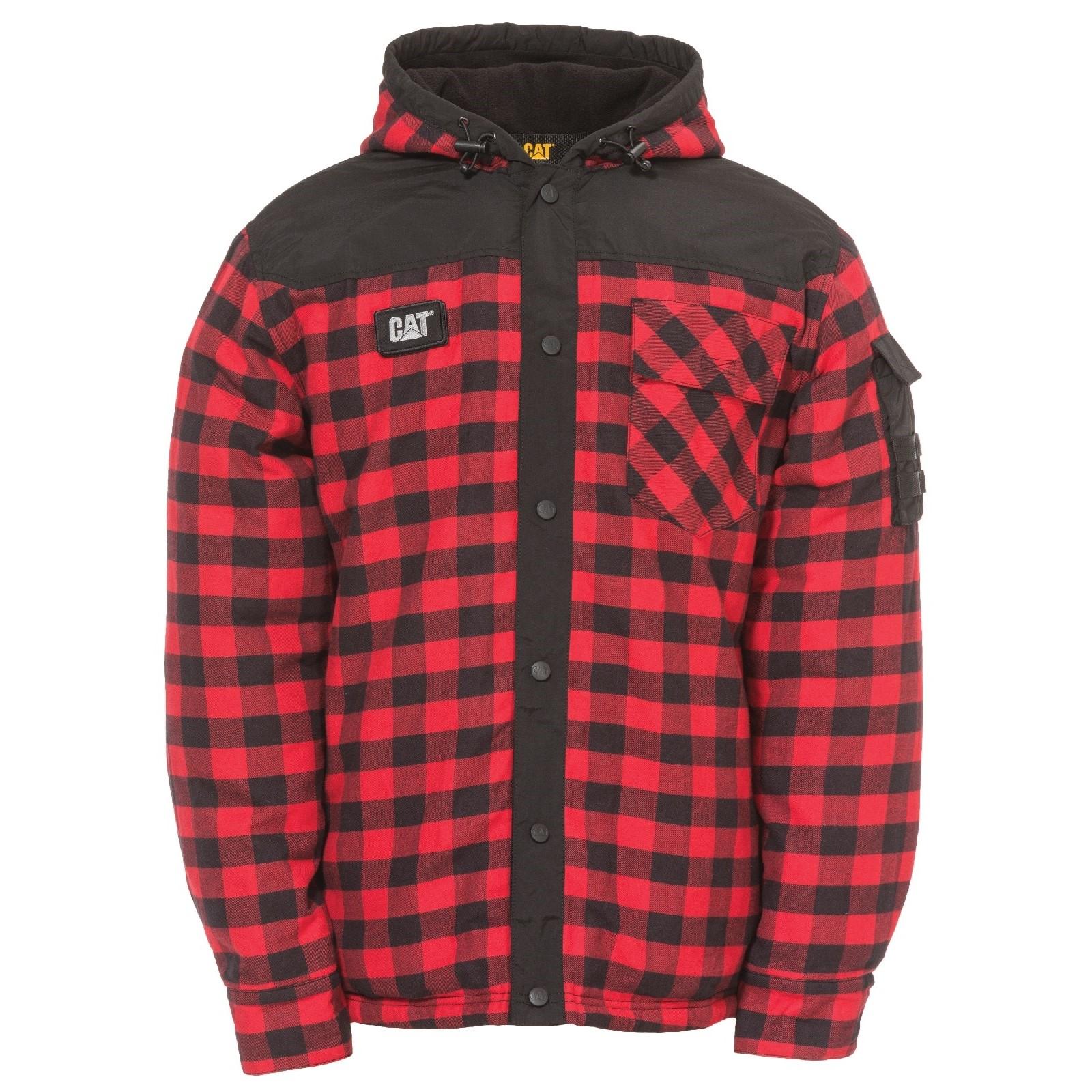 Caterpillar Sequoia Jacket - Red in Red