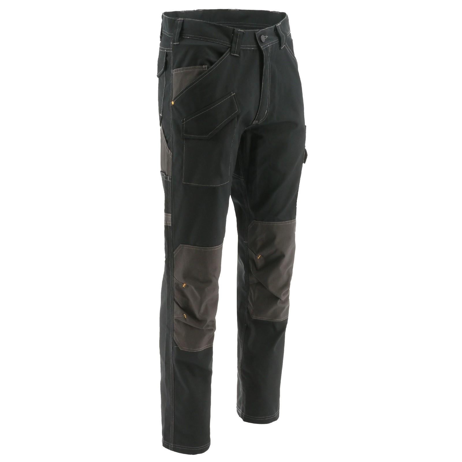 Caterpillar Essentials Cargo Trouser - Black in Black