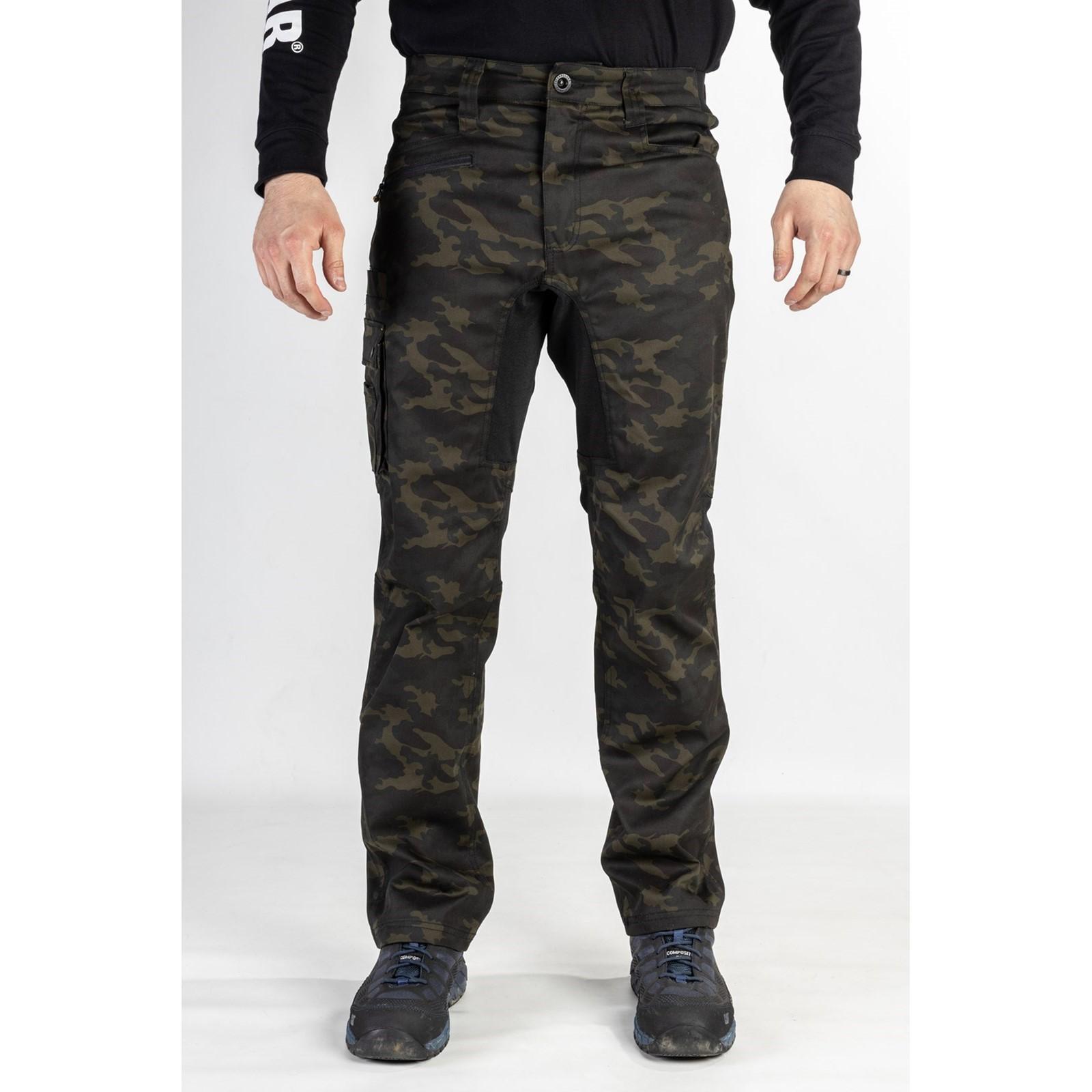 Caterpillar Operator Flex Trousers - Night Camo in Night Camo