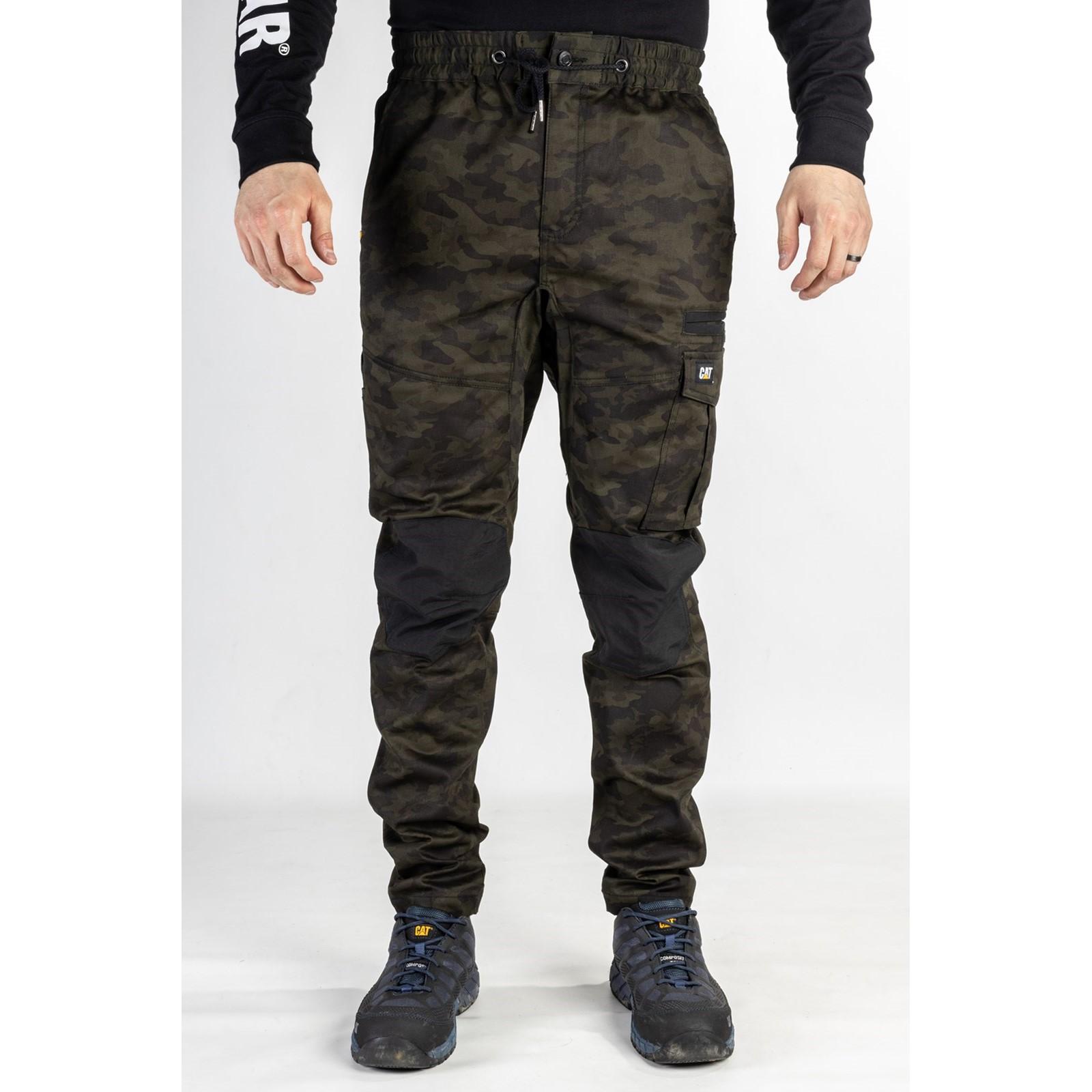 Caterpillar Dynamic Trousers - Night Camo in Night Camo