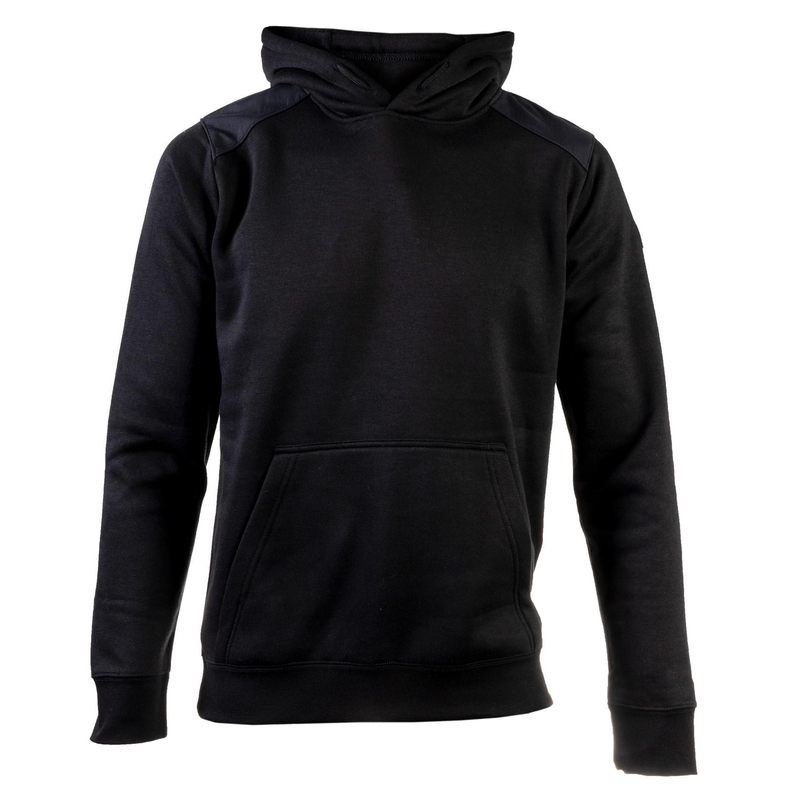 Caterpillar Essentials Hooded Sweatshirt - Black in Black