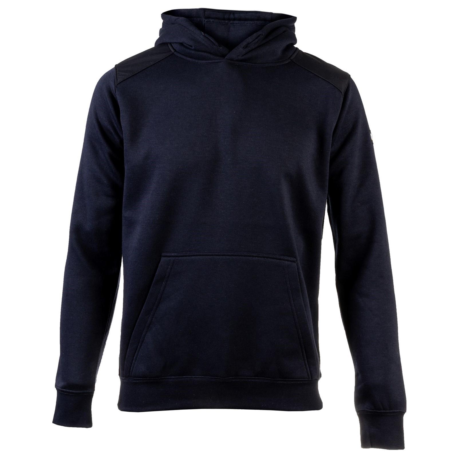 Caterpillar Essentials Hooded Sweatshirt - Navy in Navy